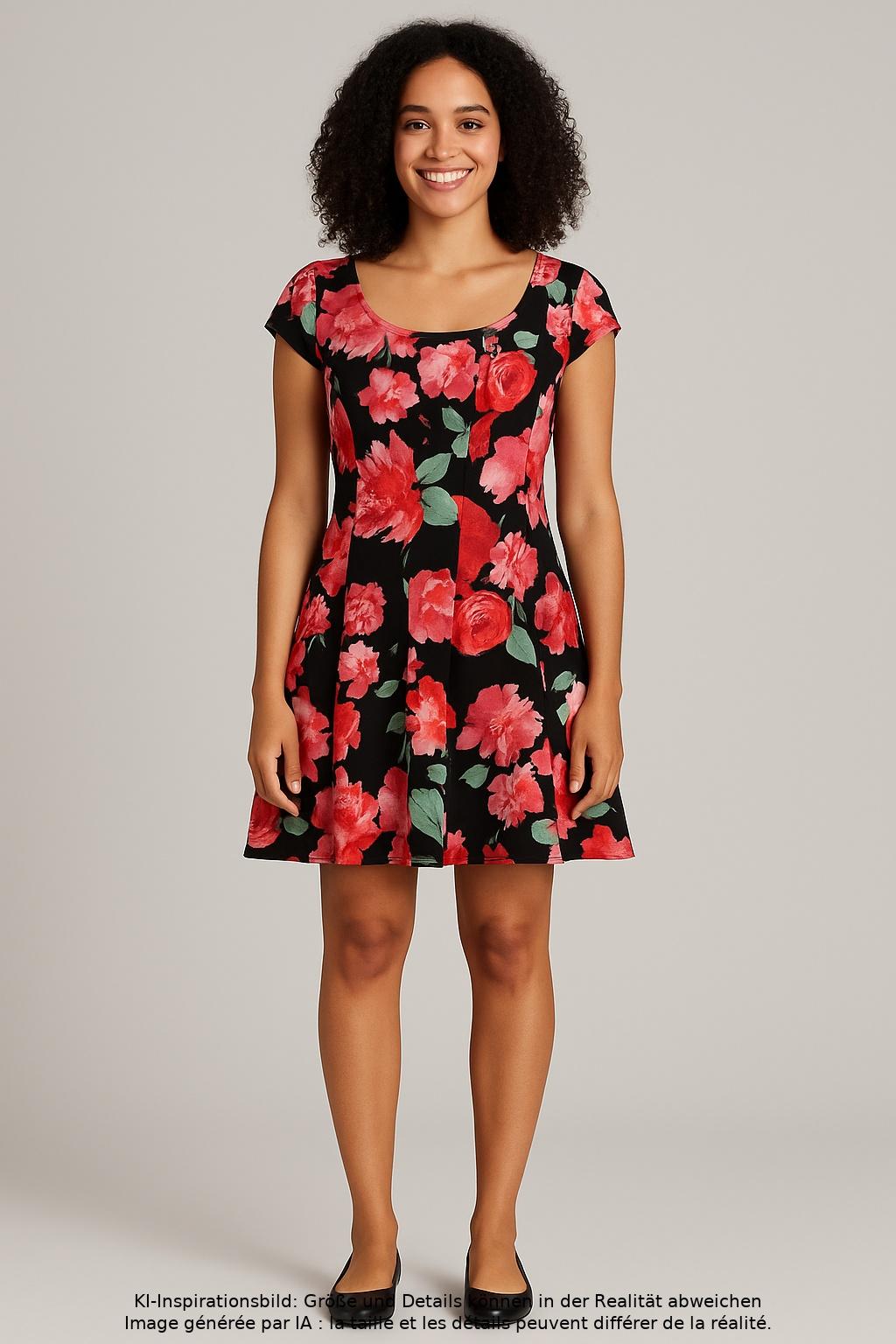 

Guess Damen Kleid, mehrfarbig, Gr. 36