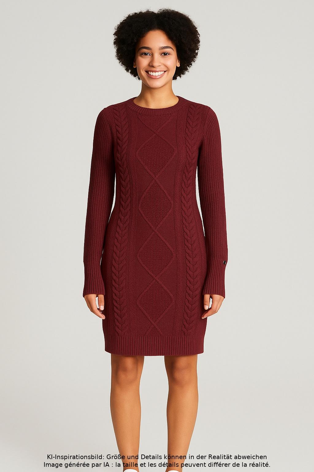 

Guess Damen Kleid, bordeaux, Gr. 34