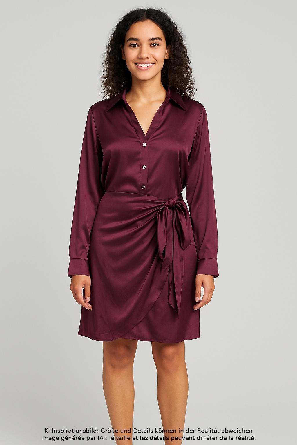 

Guess Damen Kleid, bordeaux, Gr. 38