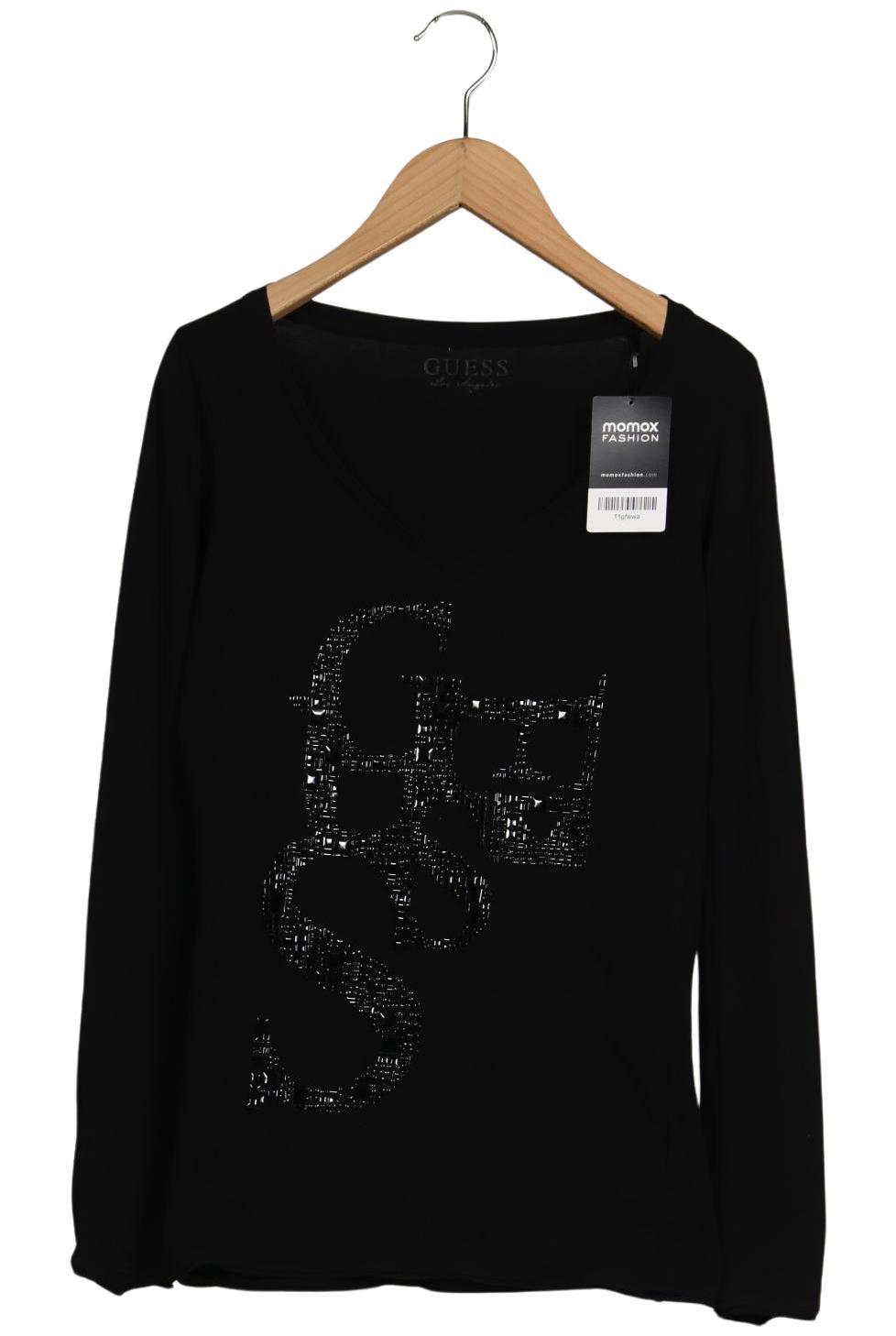 

Guess Damen Langarmshirt, schwarz, Gr. 36