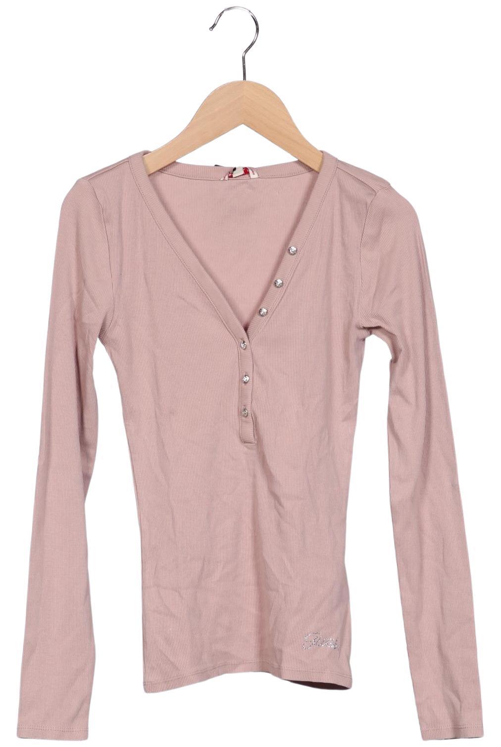 

Guess Damen Langarmshirt, pink, Gr. 40