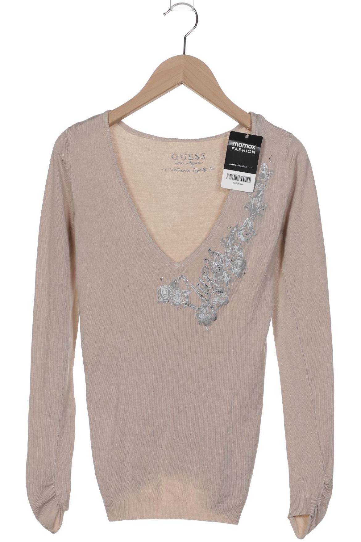

Guess Damen Langarmshirt, cremeweiß, Gr. 36