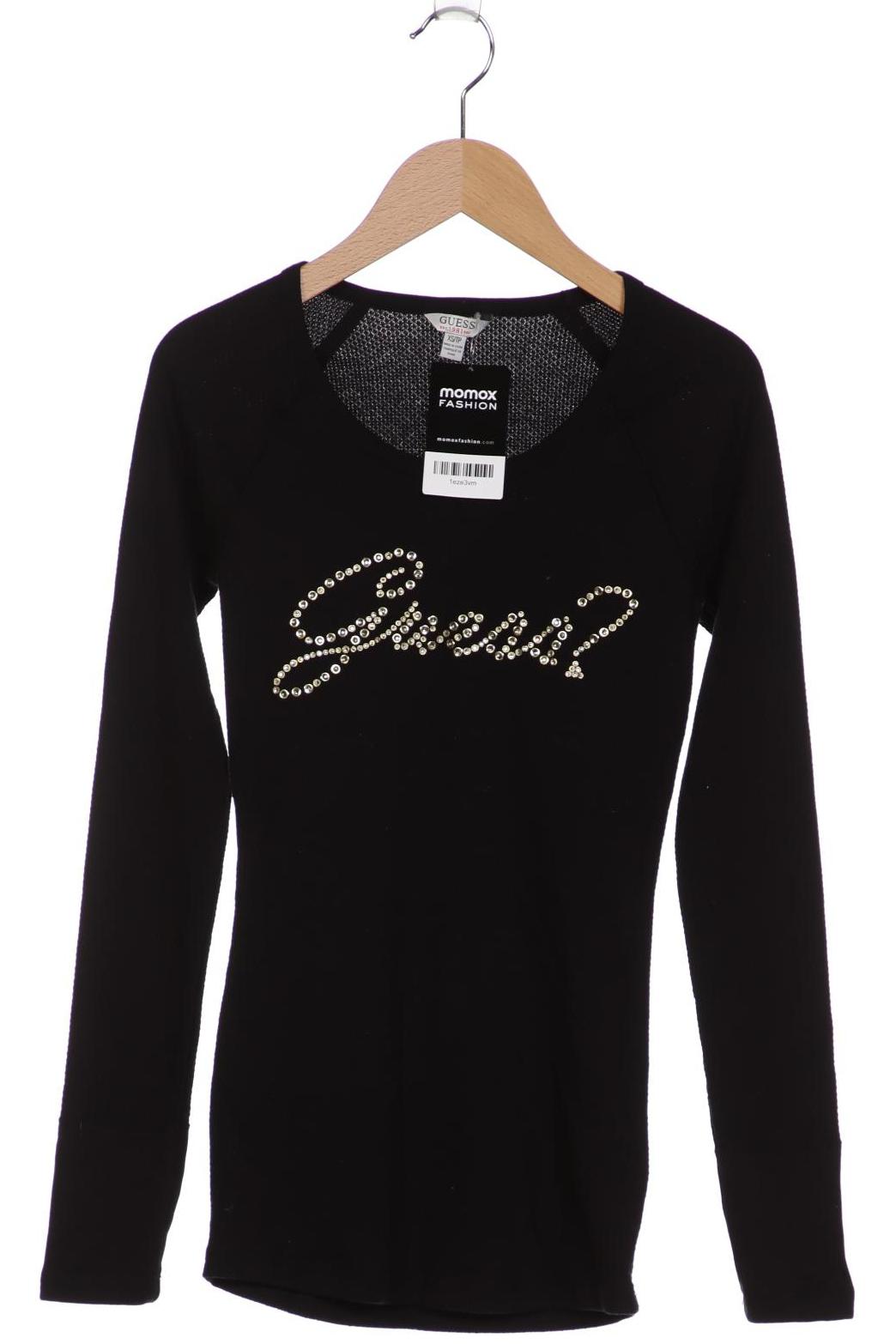 

Guess Damen Langarmshirt, schwarz, Gr. 32