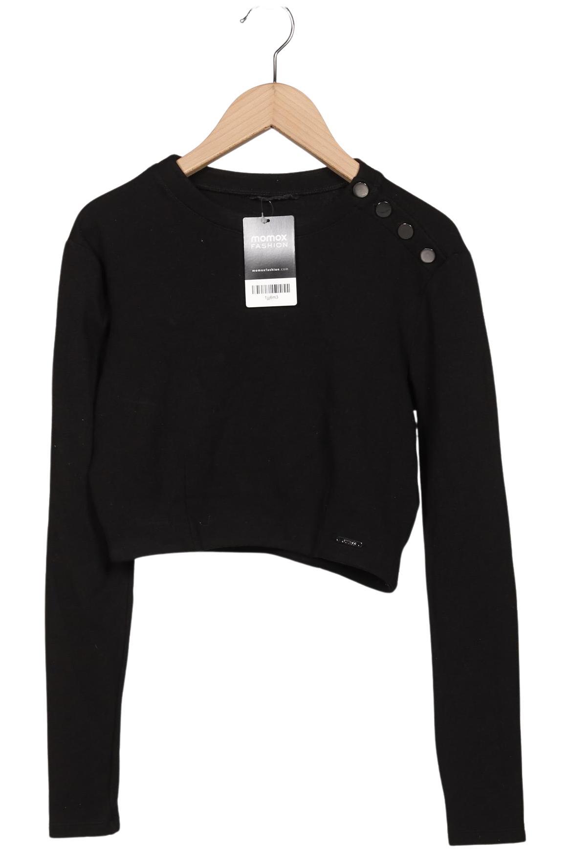 

Guess Damen Langarmshirt, schwarz, Gr. 36