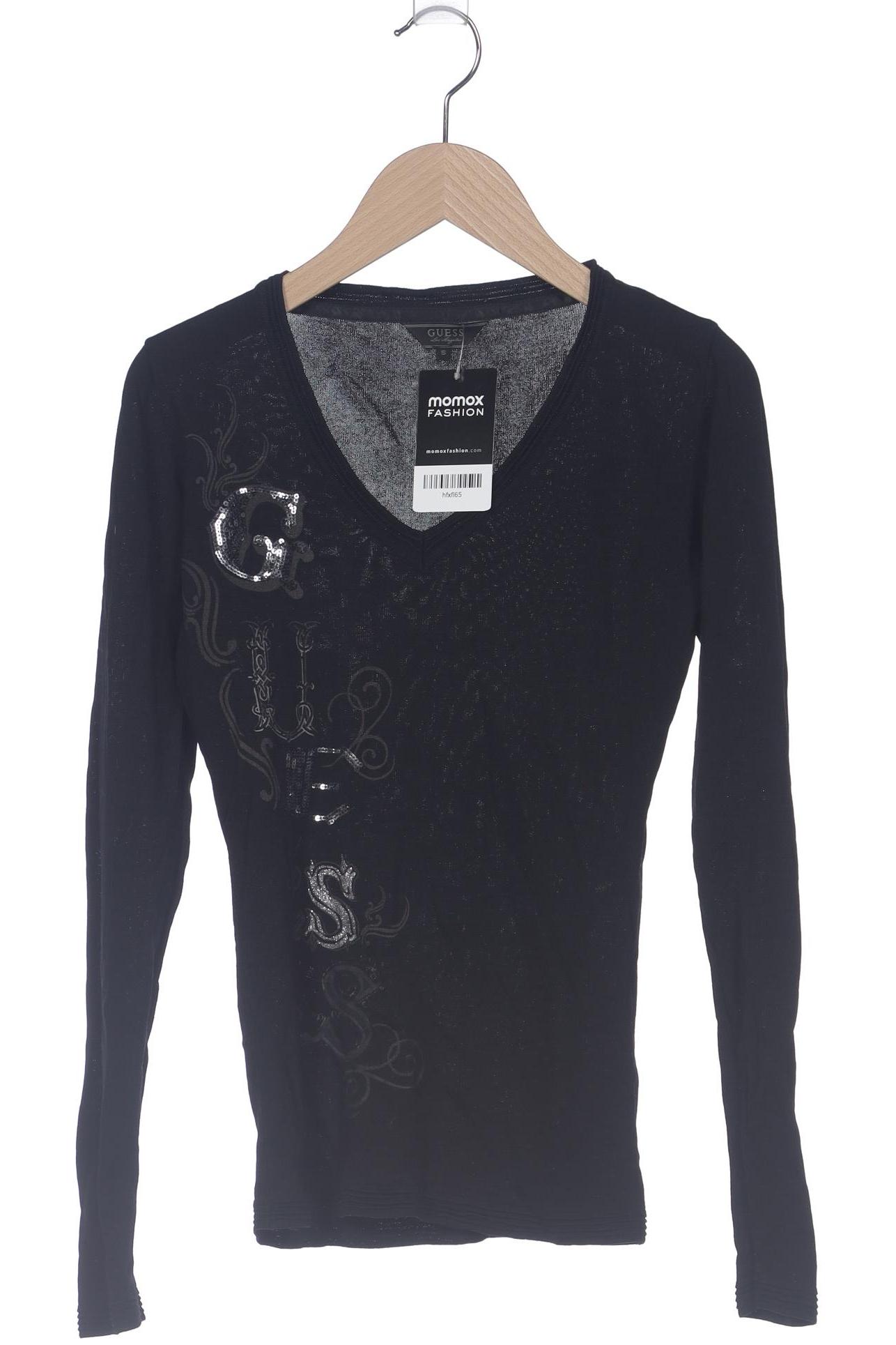 

Guess Damen Langarmshirt, schwarz, Gr. 36
