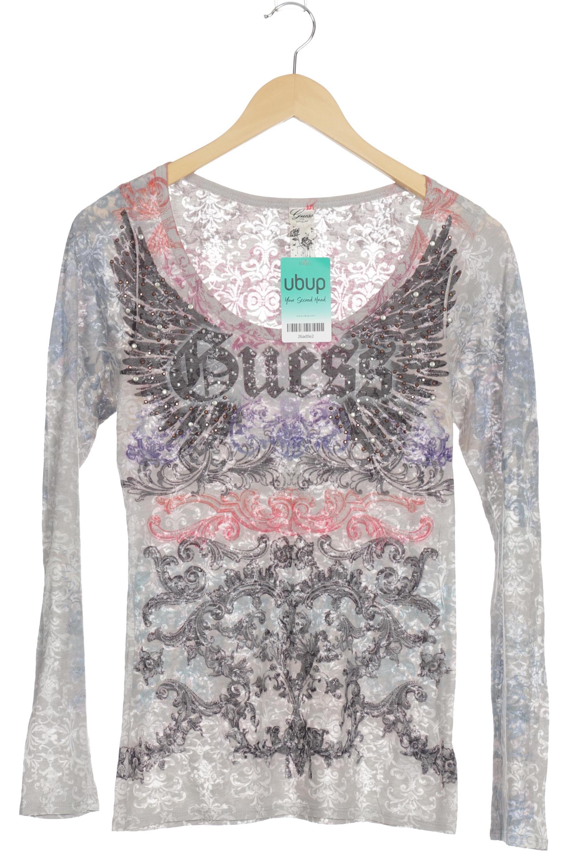 

Guess Damen Langarmshirt, grau, Gr. 38