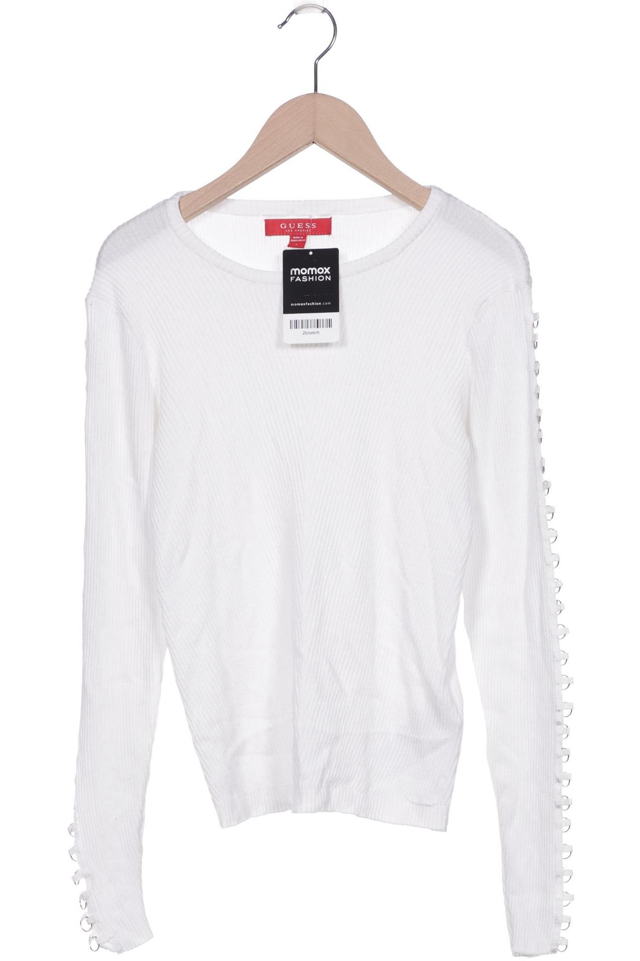 

GUESS Damen Langarmshirt, cremeweiß