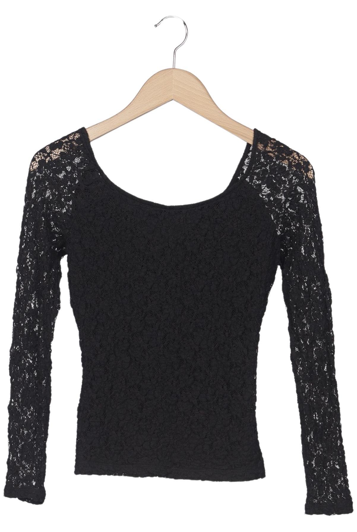 

Guess Damen Langarmshirt, schwarz, Gr. 36