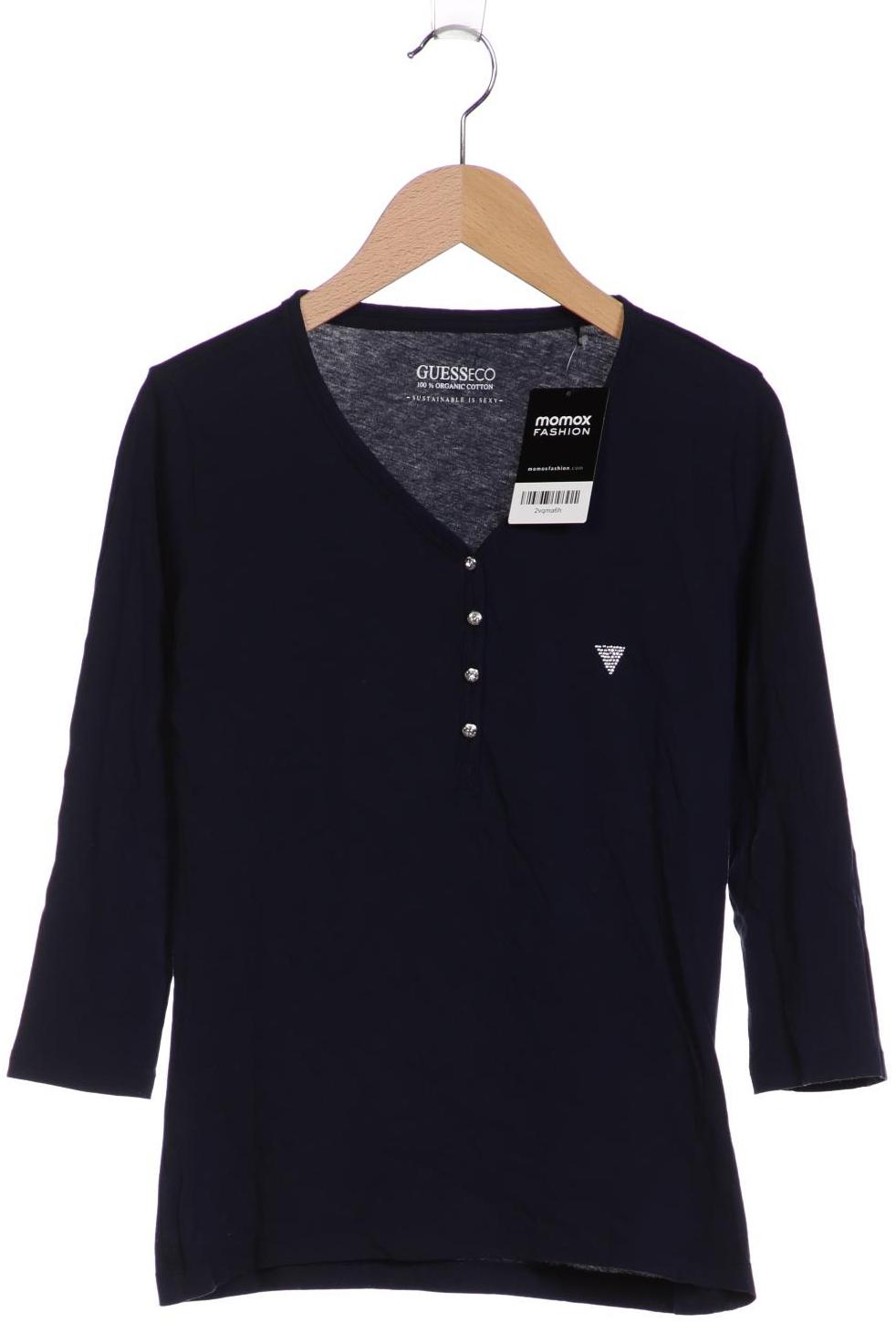 

Guess Damen Langarmshirt, marineblau, Gr. 40