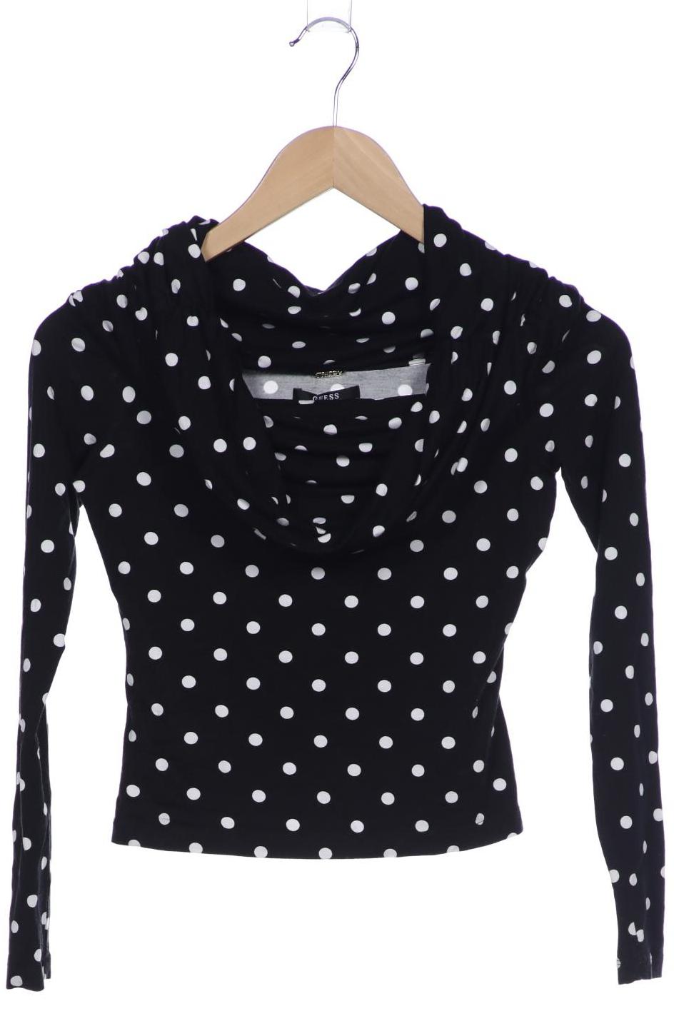 

Guess Damen Langarmshirt, schwarz, Gr. 36