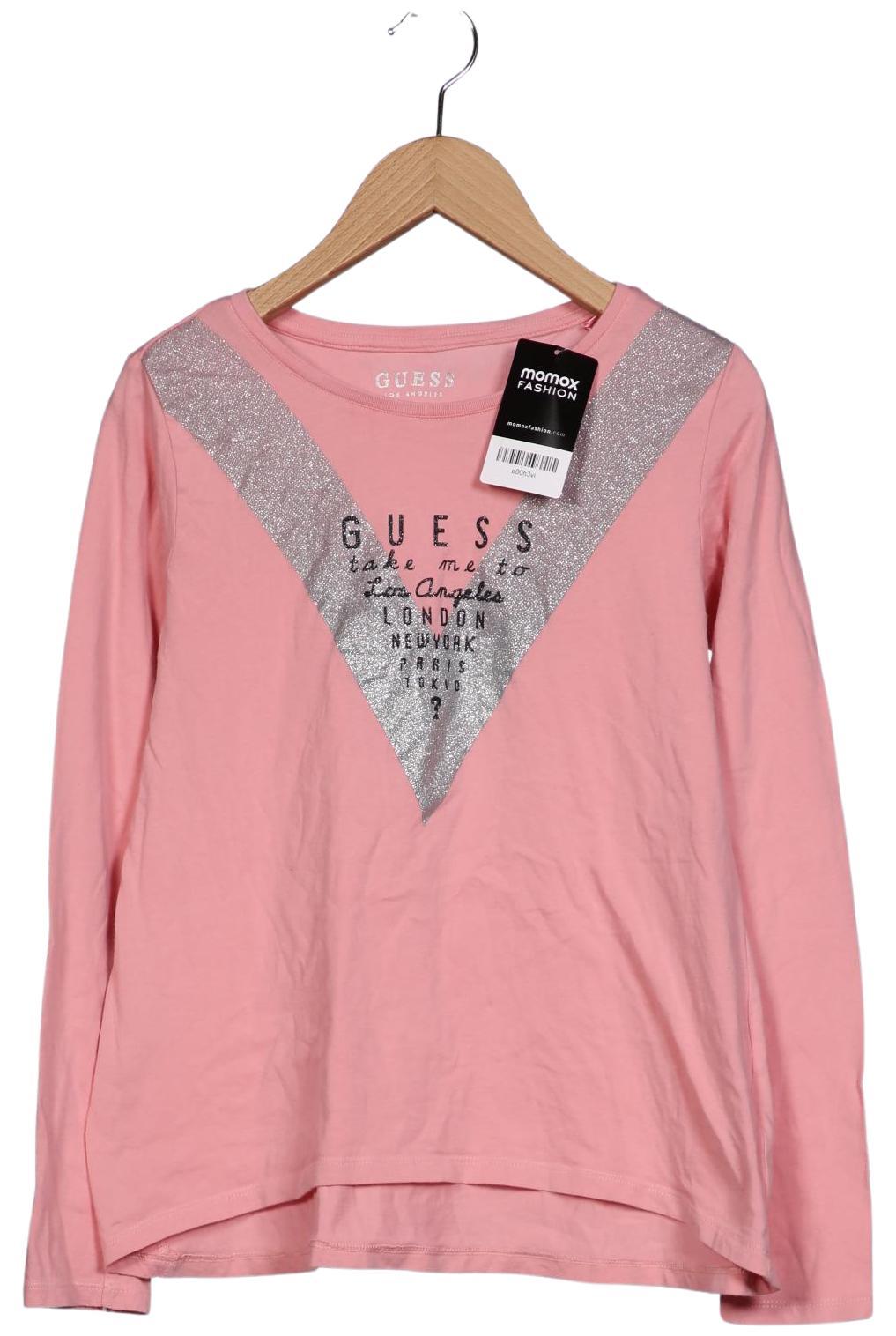 

Guess Damen Langarmshirt, pink, Gr. 36