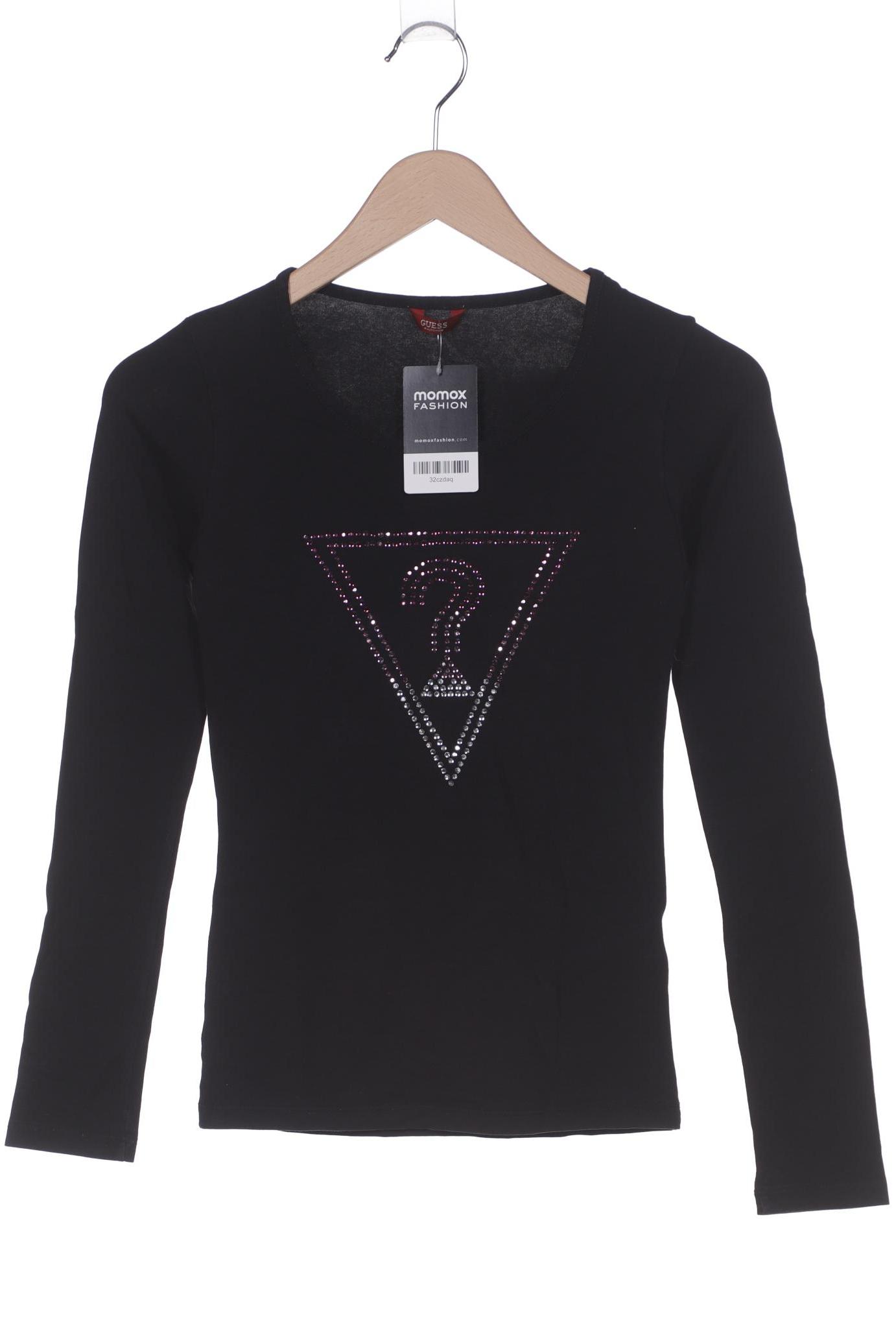 

Guess Damen Langarmshirt, schwarz, Gr. 38
