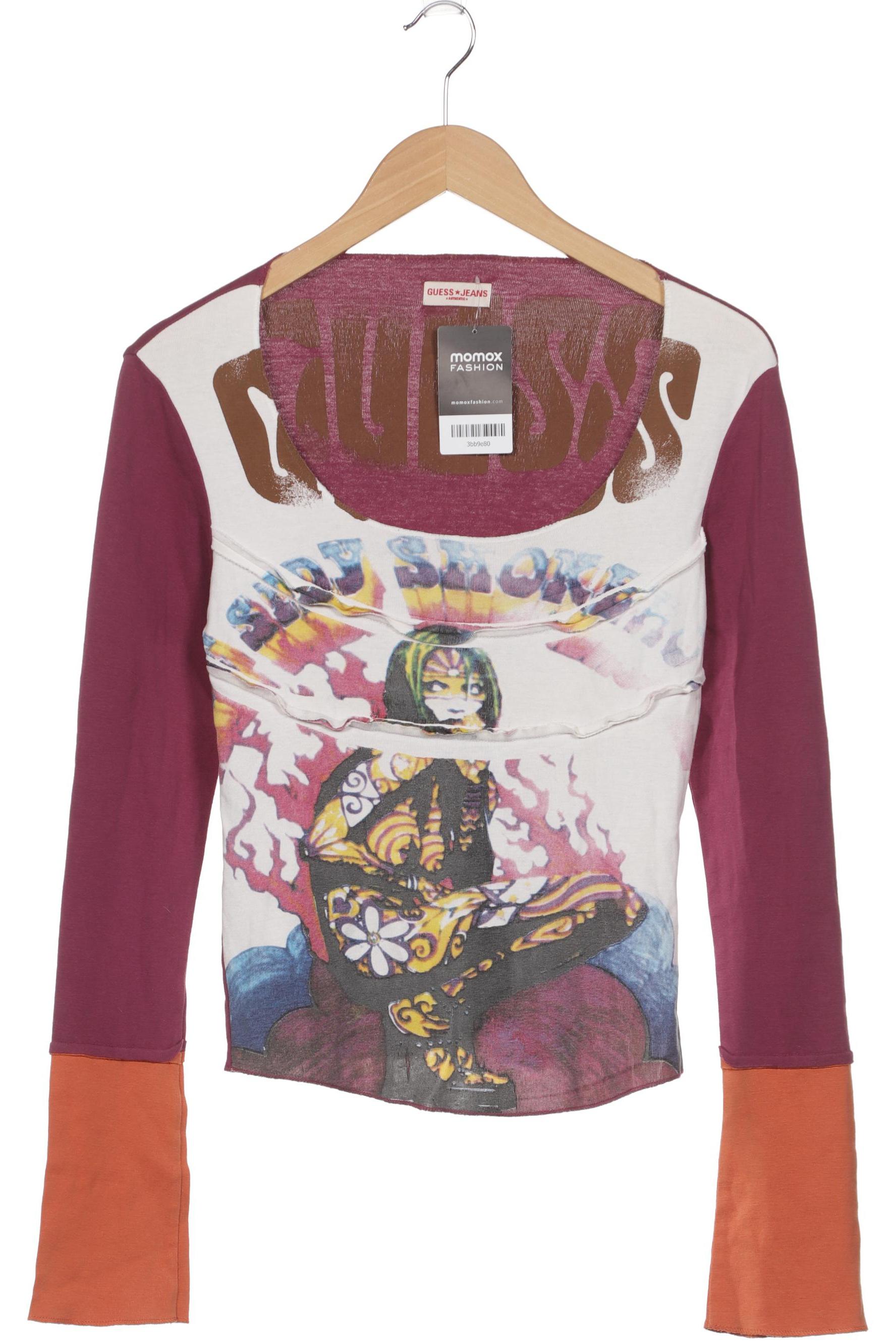 

Guess Damen Langarmshirt, weiß, Gr. 38