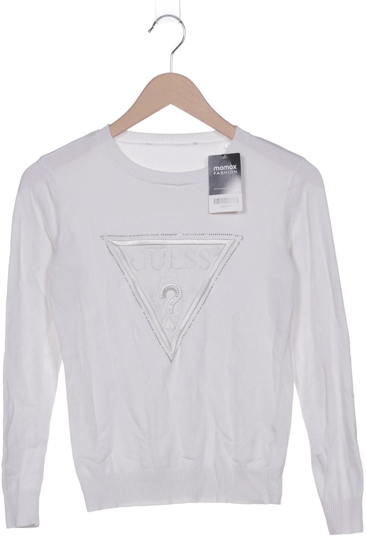 

Guess Damen Langarmshirt, weiß, Gr. 34