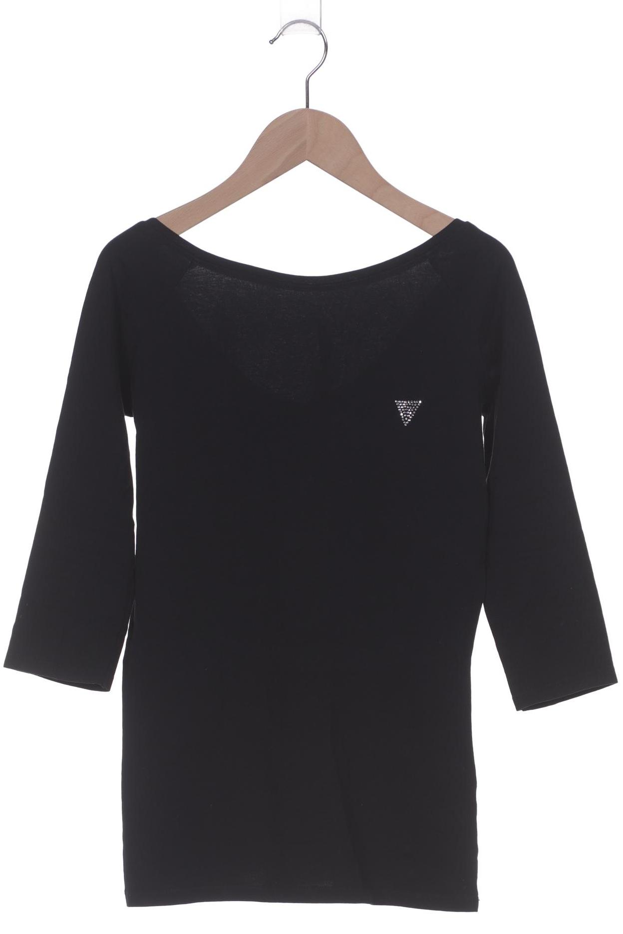 

Guess Damen Langarmshirt, schwarz, Gr. 36
