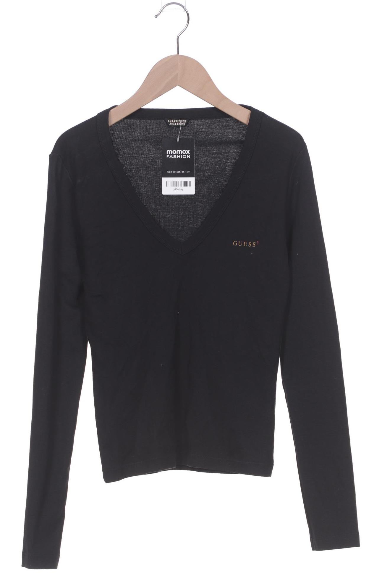 

Guess Damen Langarmshirt, schwarz, Gr. 38