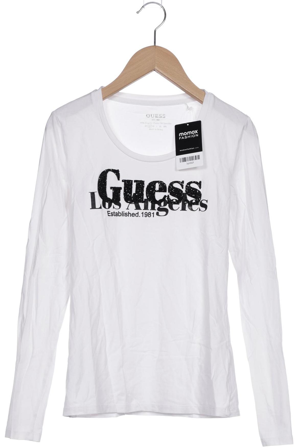 

GUESS Damen Langarmshirt, weiß