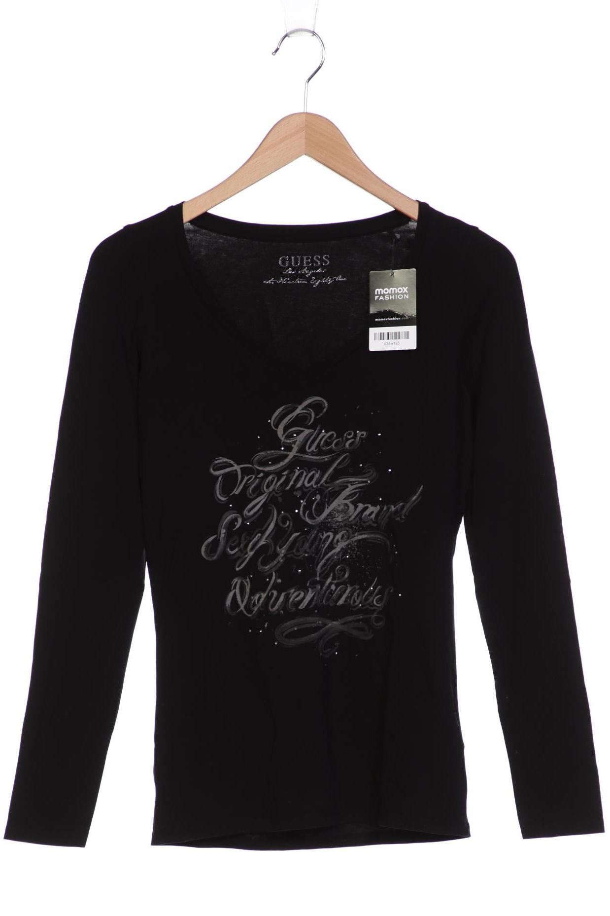 

Guess Damen Langarmshirt, schwarz, Gr. 38