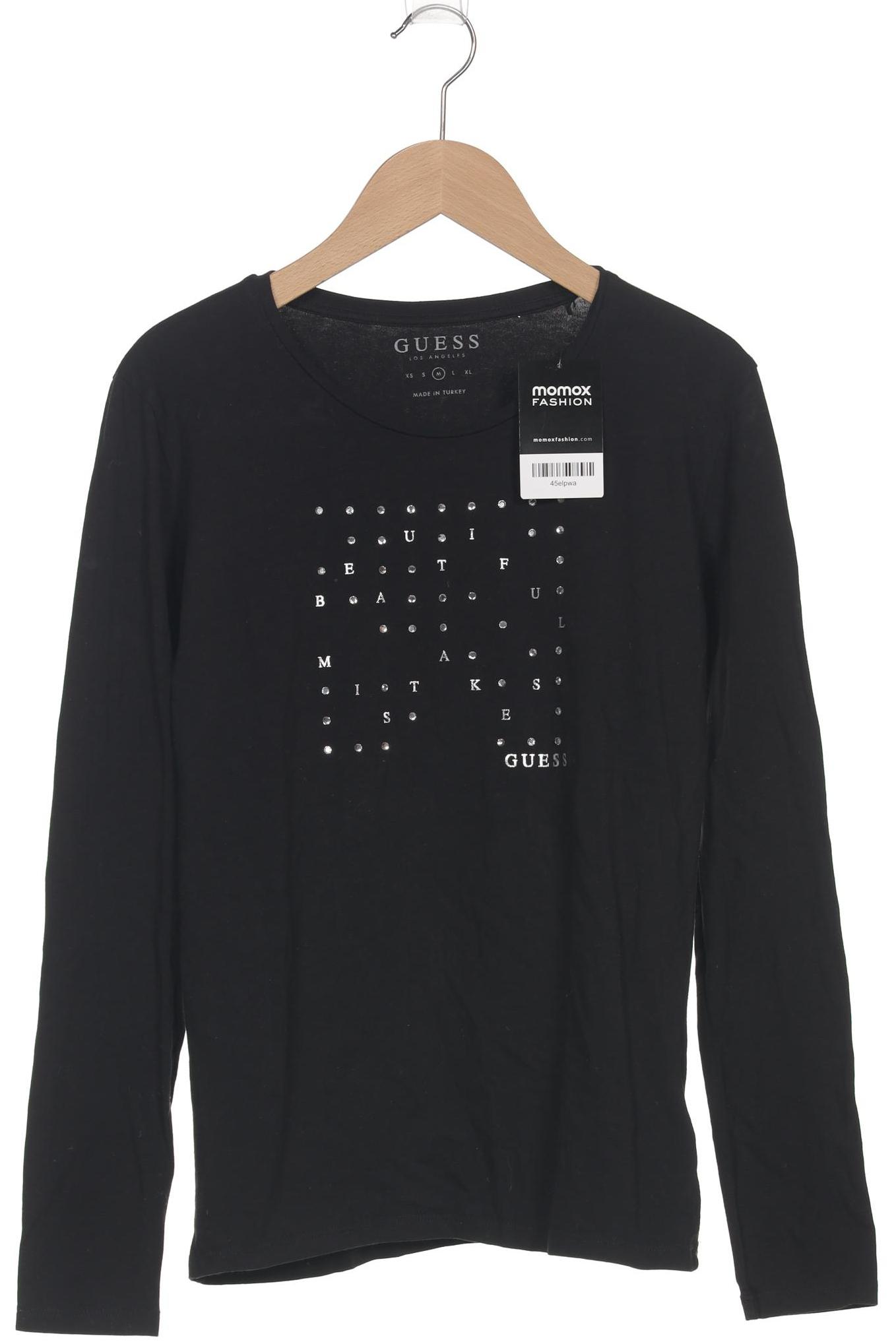 

Guess Damen Langarmshirt, schwarz, Gr. 42