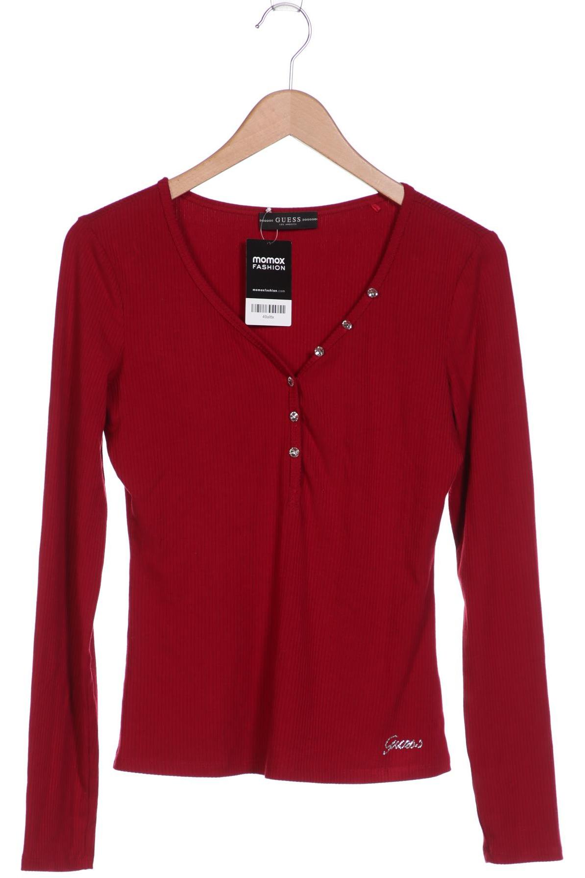

GUESS Damen Langarmshirt, bordeaux