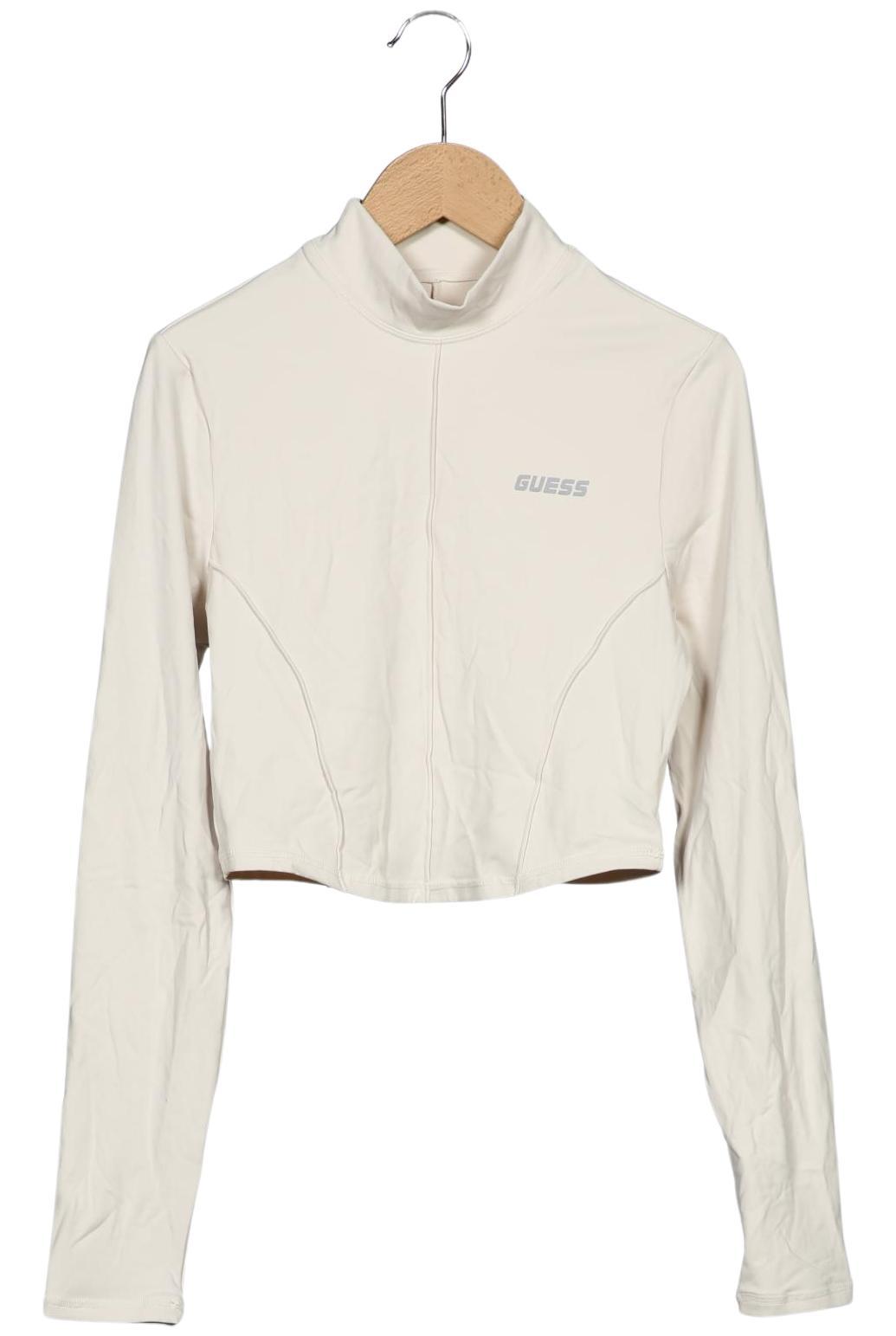 

Guess Damen Langarmshirt, cremeweiß, Gr. 38