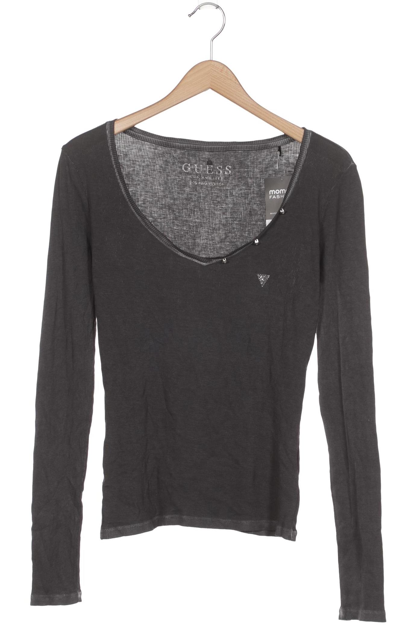 

Guess Damen Langarmshirt, grau, Gr. 34