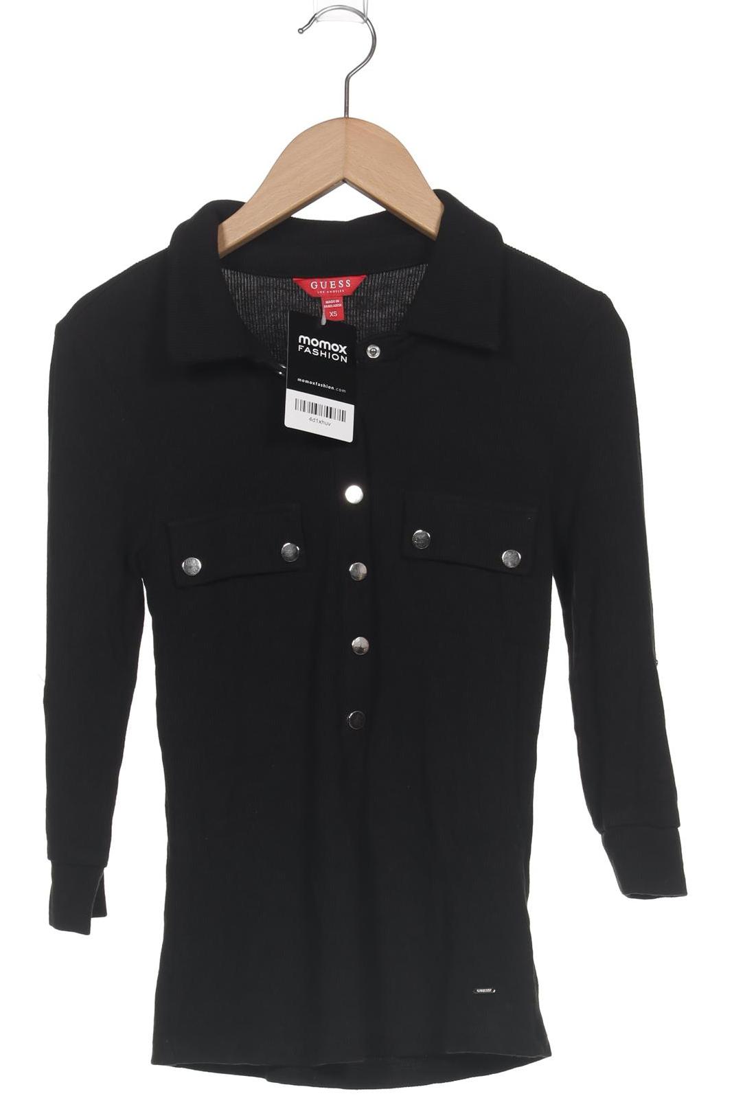 

Guess Damen Langarmshirt, schwarz, Gr. 34