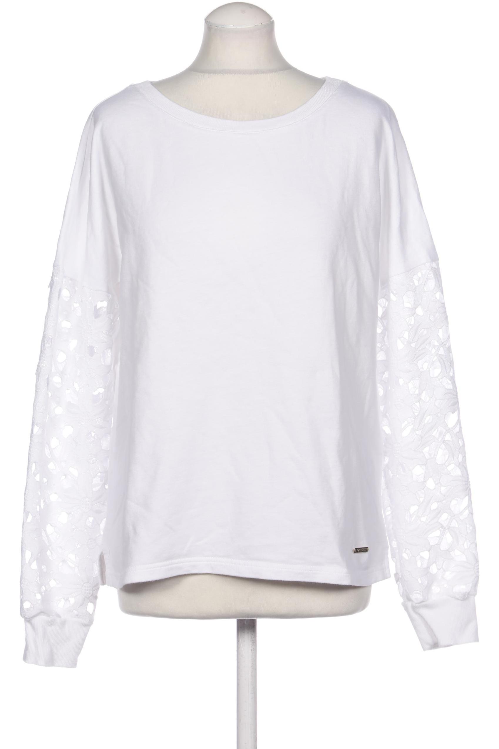 

Guess Damen Langarmshirt, weiß, Gr. 38