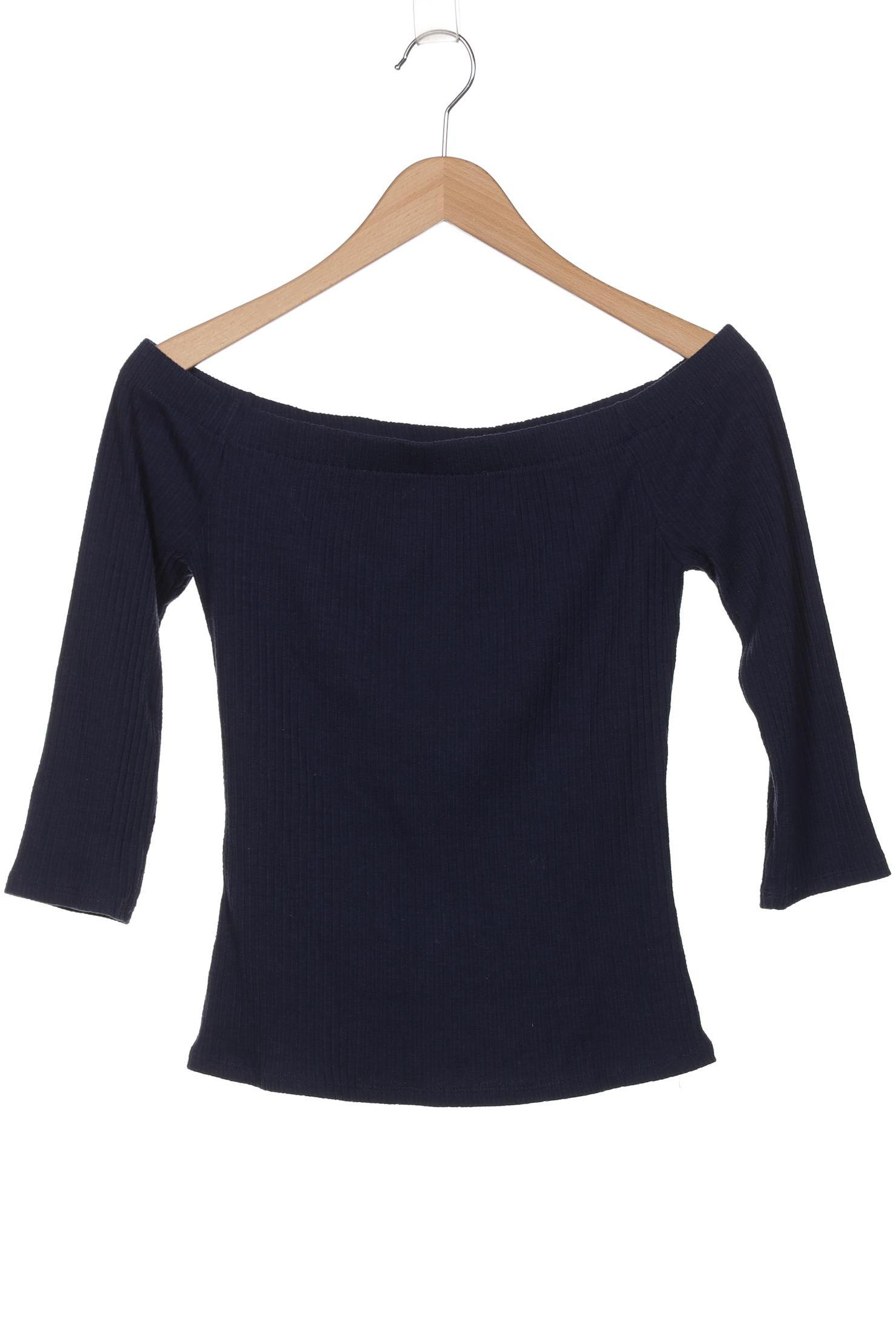 

Guess Damen Langarmshirt, marineblau, Gr. 38
