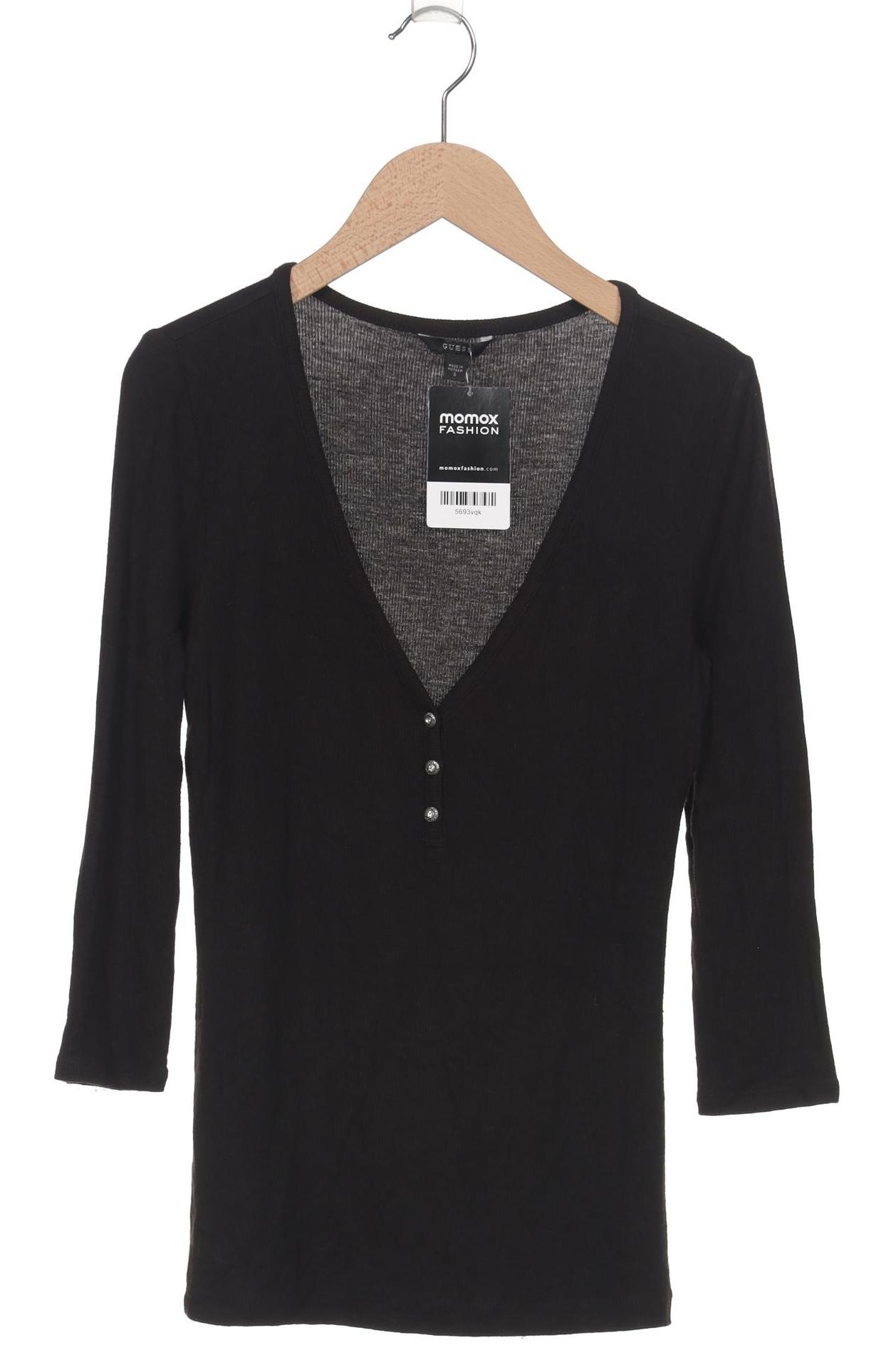 

Guess Damen Langarmshirt, schwarz, Gr. 36