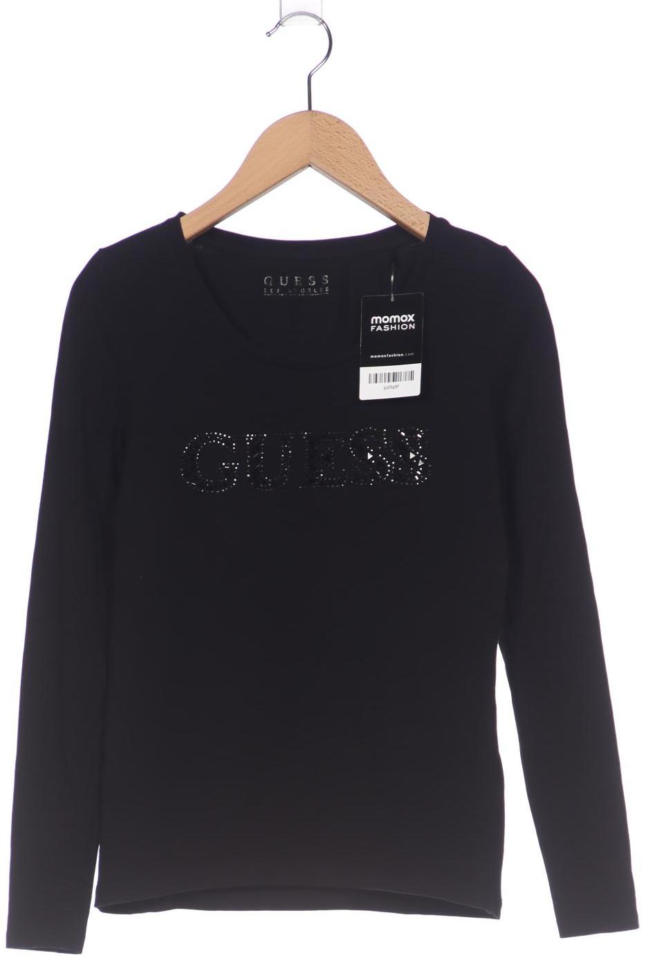 

Guess Damen Langarmshirt, schwarz, Gr. 34