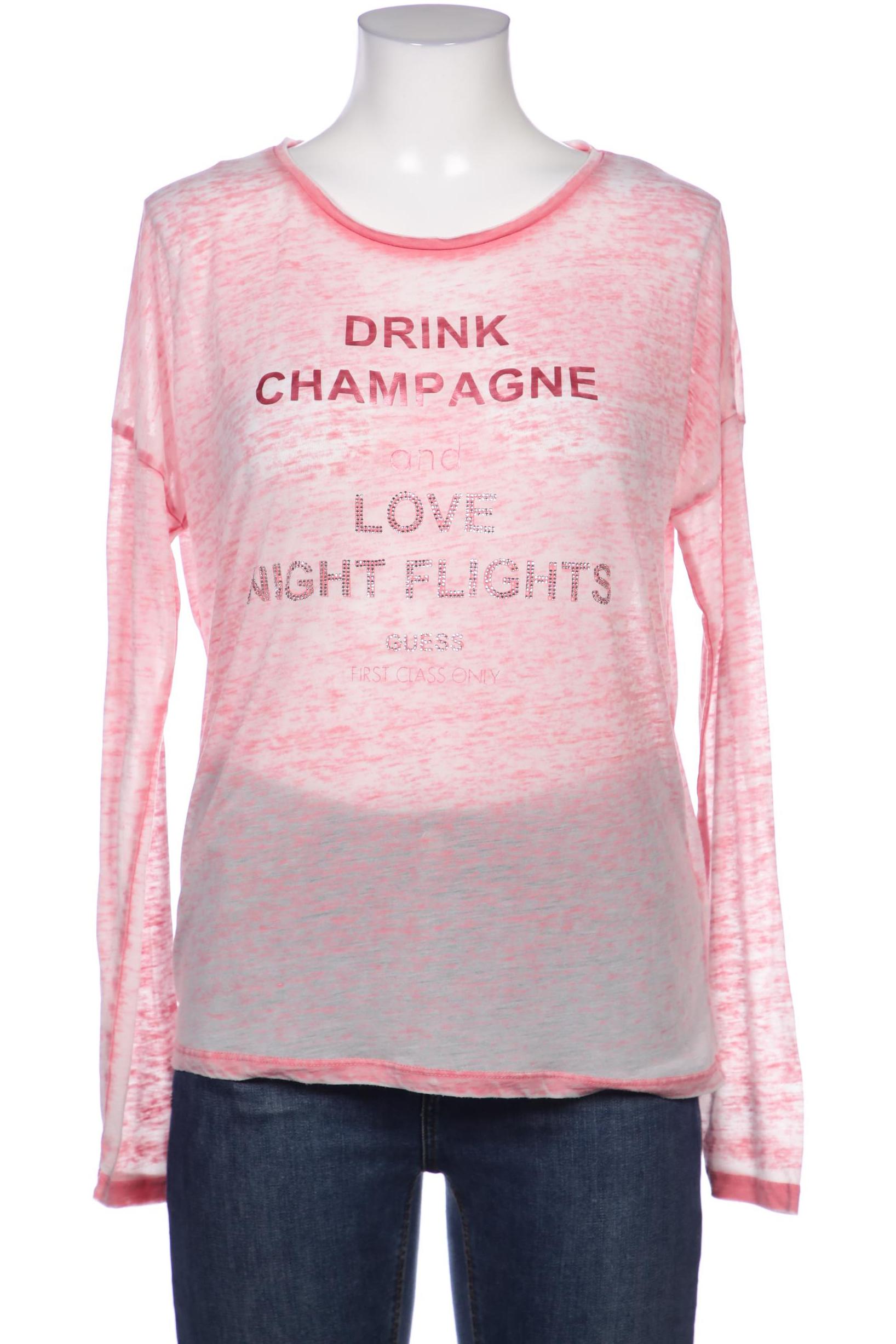 

GUESS Damen Langarmshirt, pink