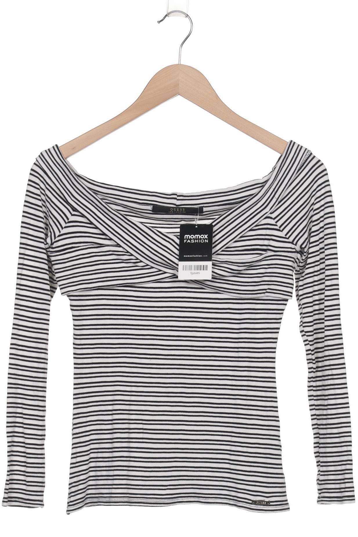 

Guess Damen Langarmshirt, weiß, Gr. 36