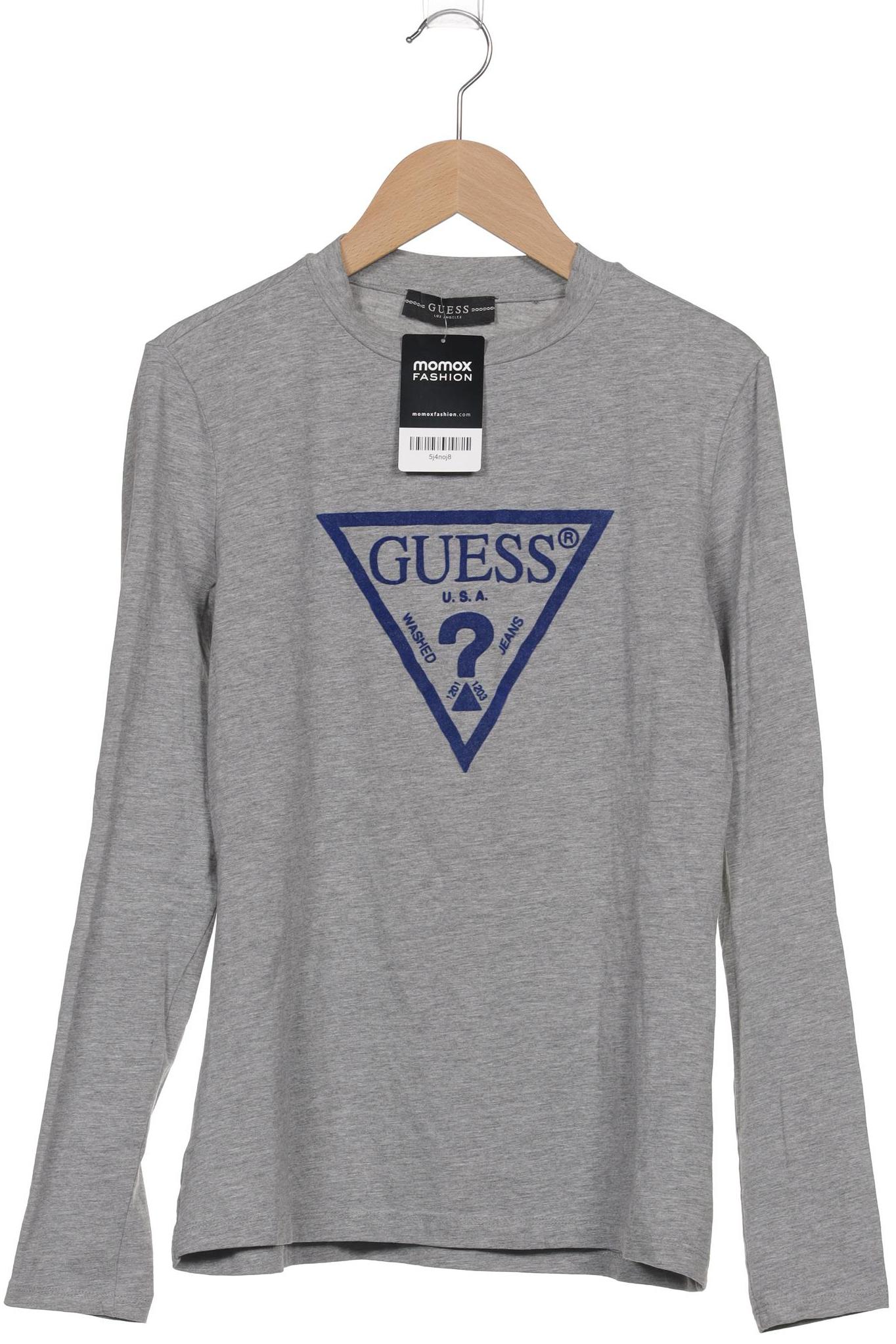 

Guess Damen Langarmshirt, grau, Gr. 42