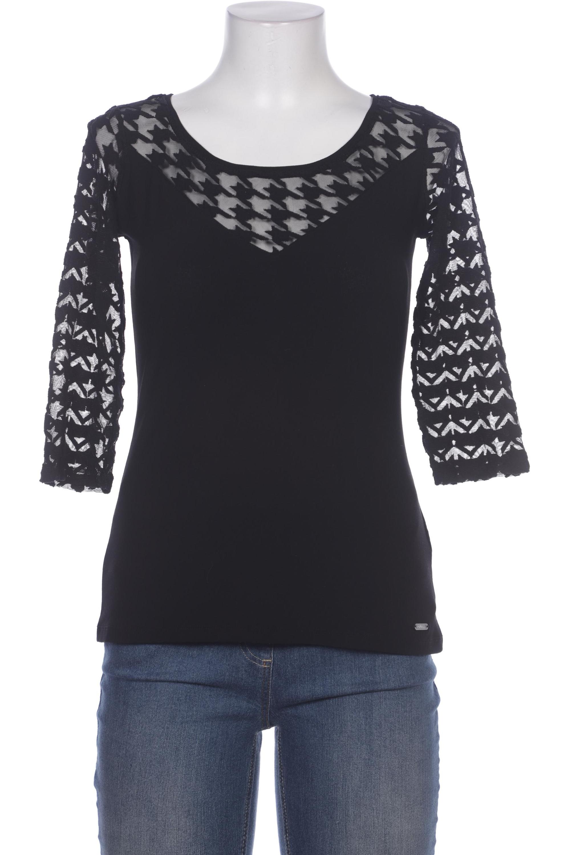 

Guess Damen Langarmshirt, schwarz, Gr. 38