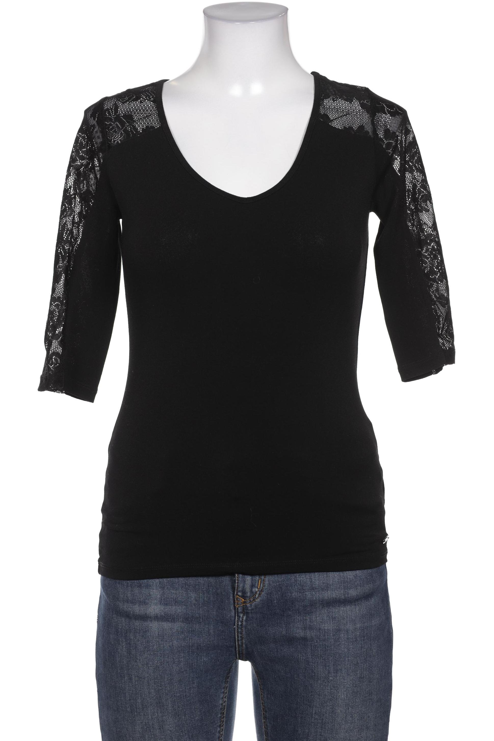 

Guess Damen Langarmshirt, schwarz, Gr. 38