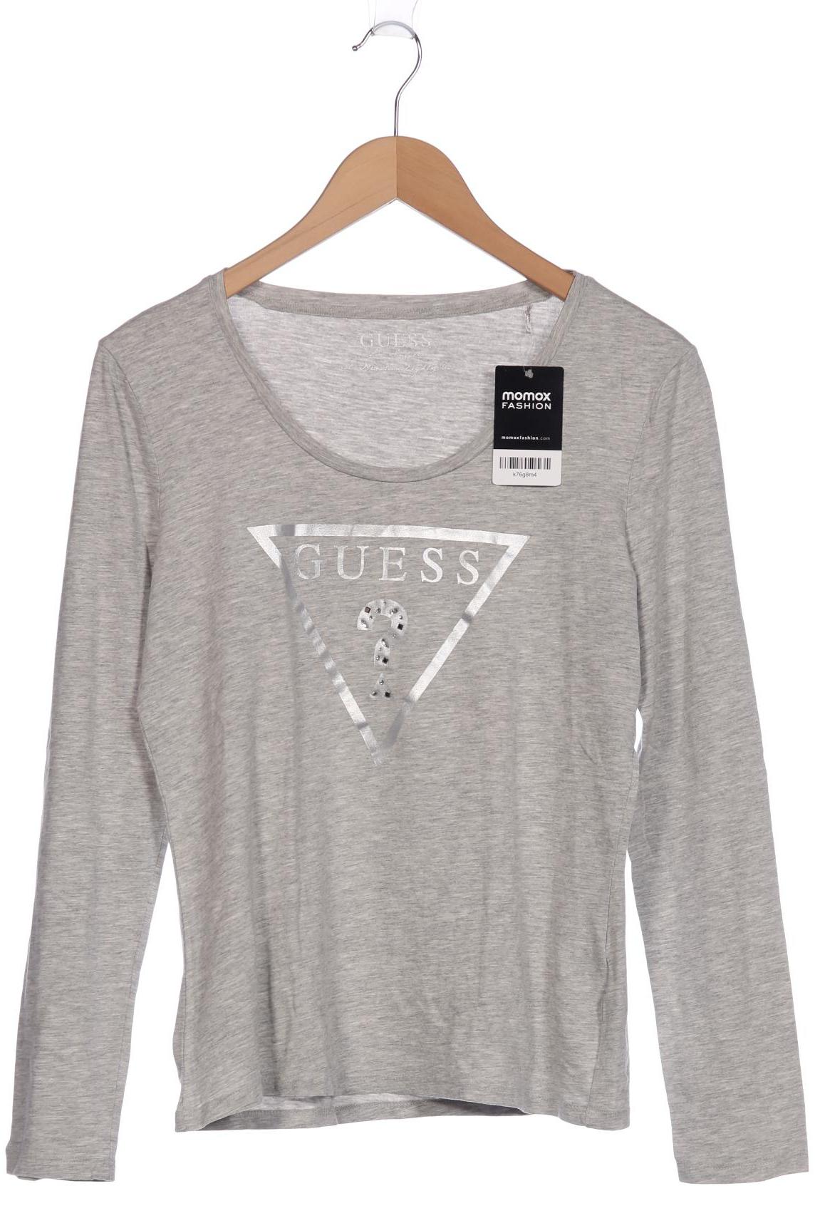 

Guess Damen Langarmshirt, grau, Gr. 42