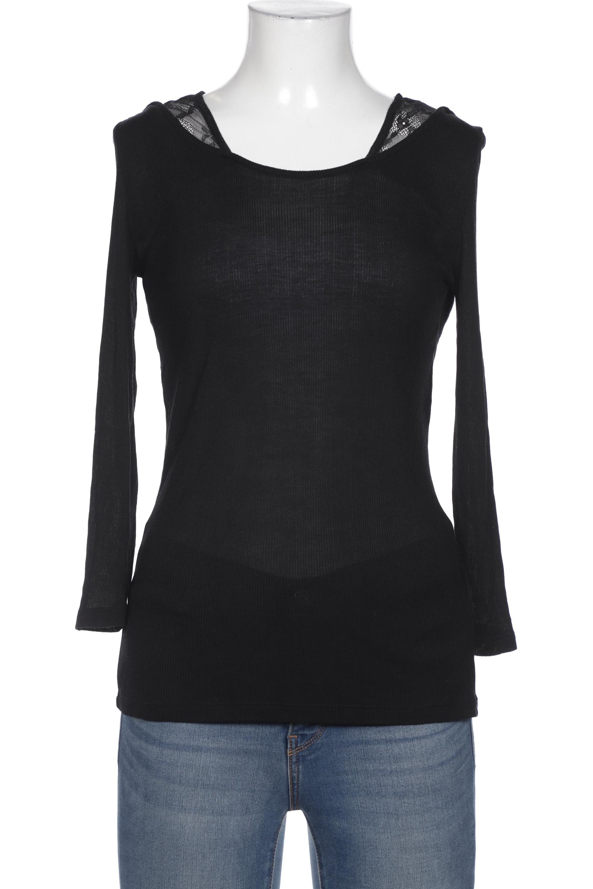 

Guess Damen Langarmshirt, schwarz, Gr. 34