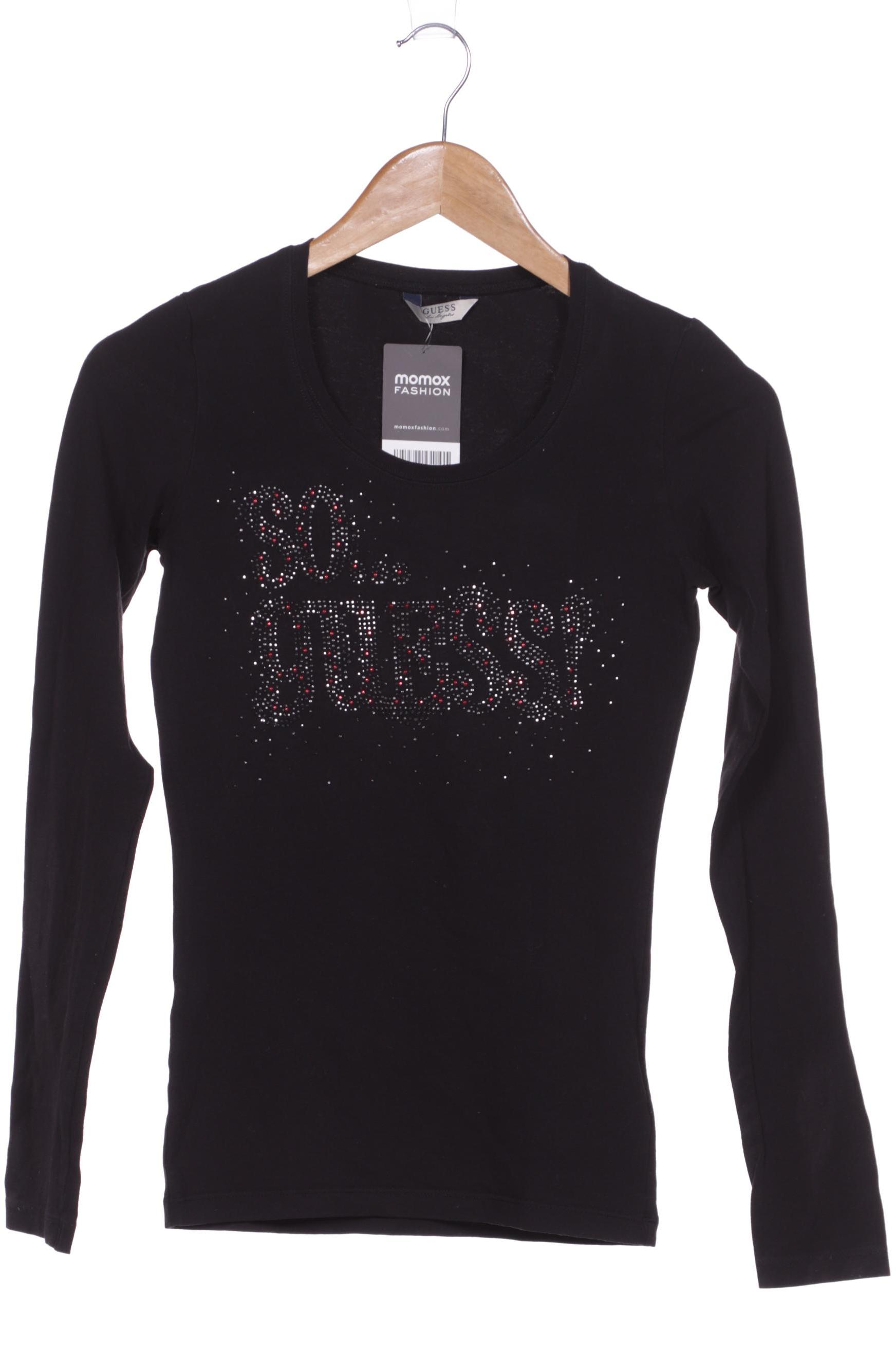 

Guess Damen Langarmshirt, schwarz, Gr. 36