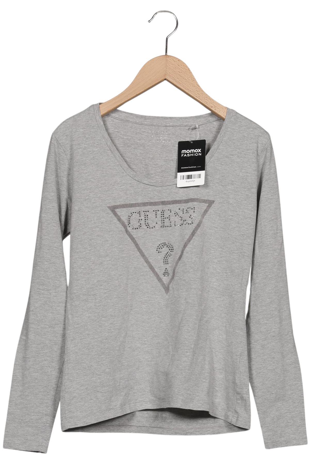 

Guess Damen Langarmshirt, grau, Gr. 38