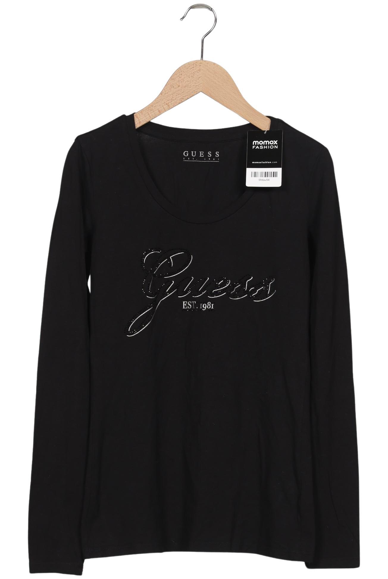 

Guess Damen Langarmshirt, schwarz, Gr. 36
