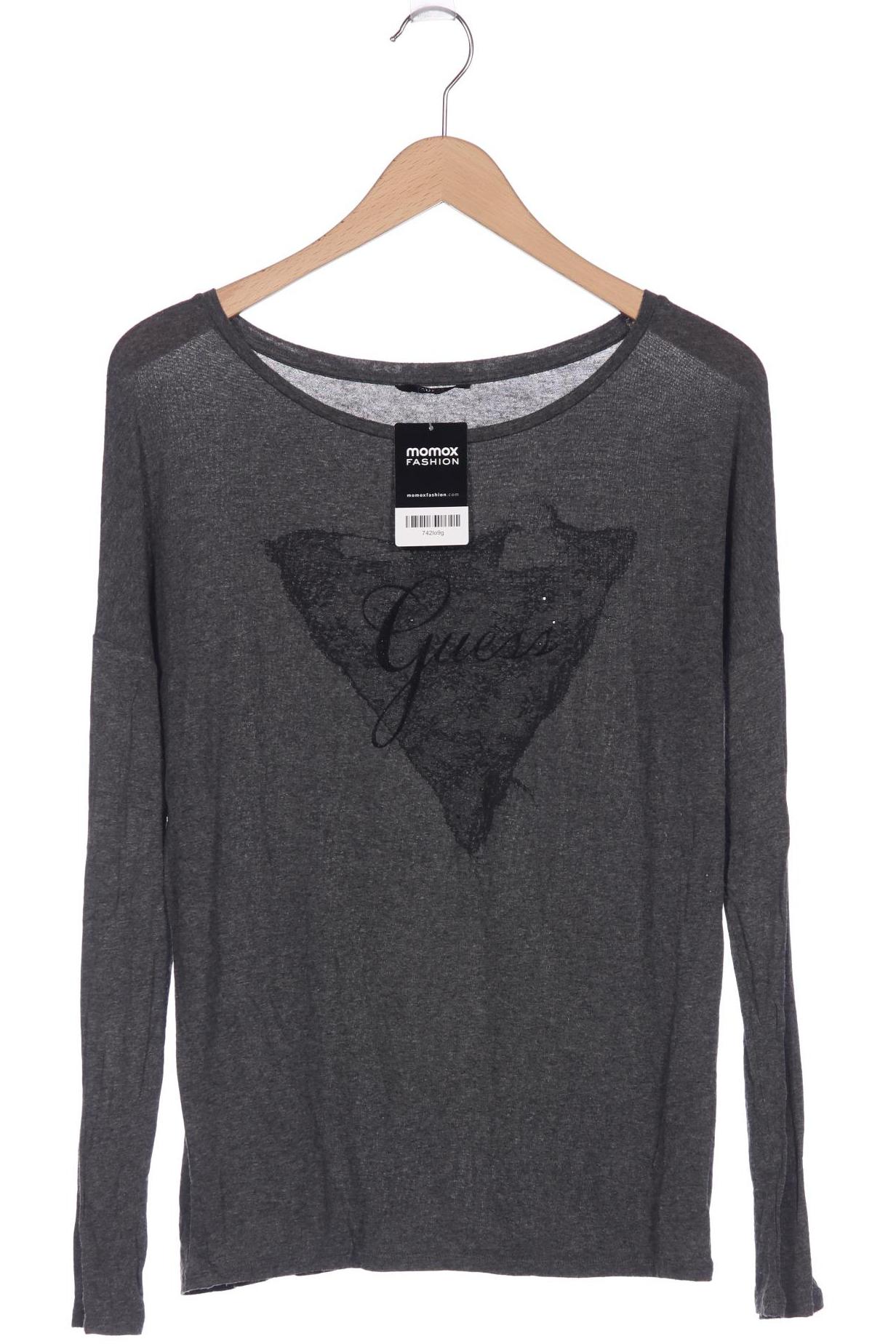 

Guess Damen Langarmshirt, grau, Gr. 42