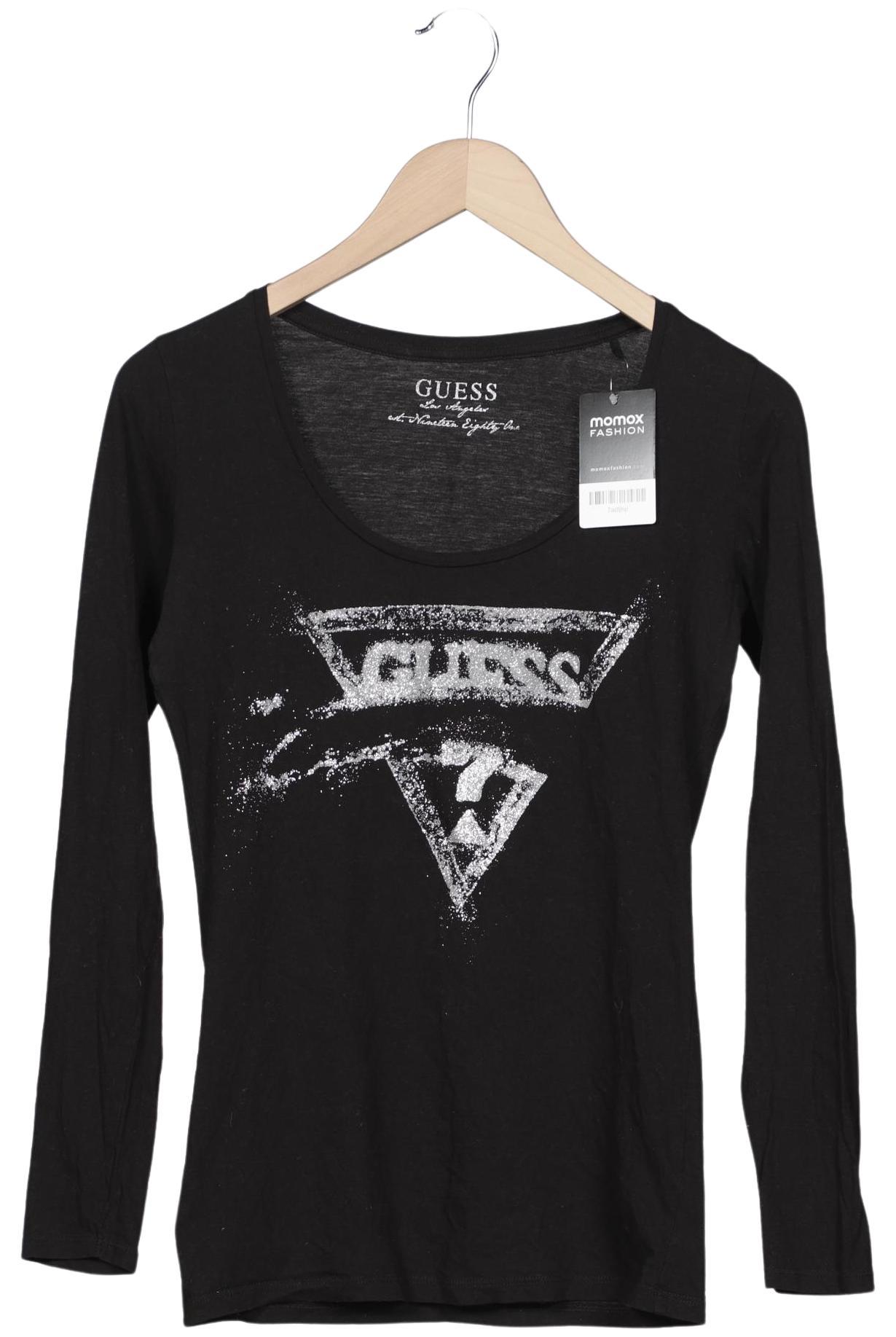 

Guess Damen Langarmshirt, schwarz, Gr. 36