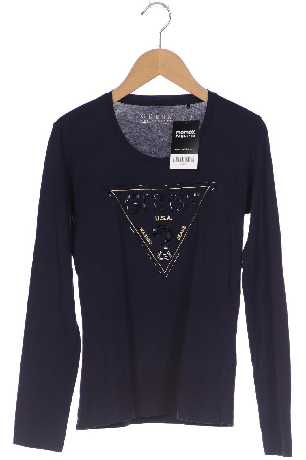 

GUESS Damen Langarmshirt, marineblau