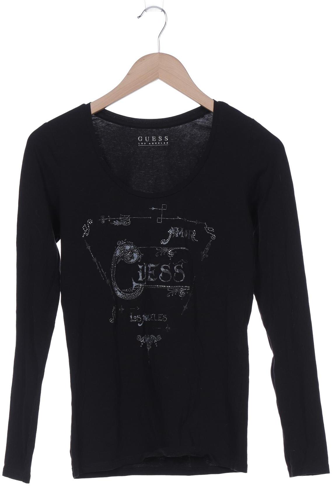 

Guess Damen Langarmshirt, schwarz, Gr. 38