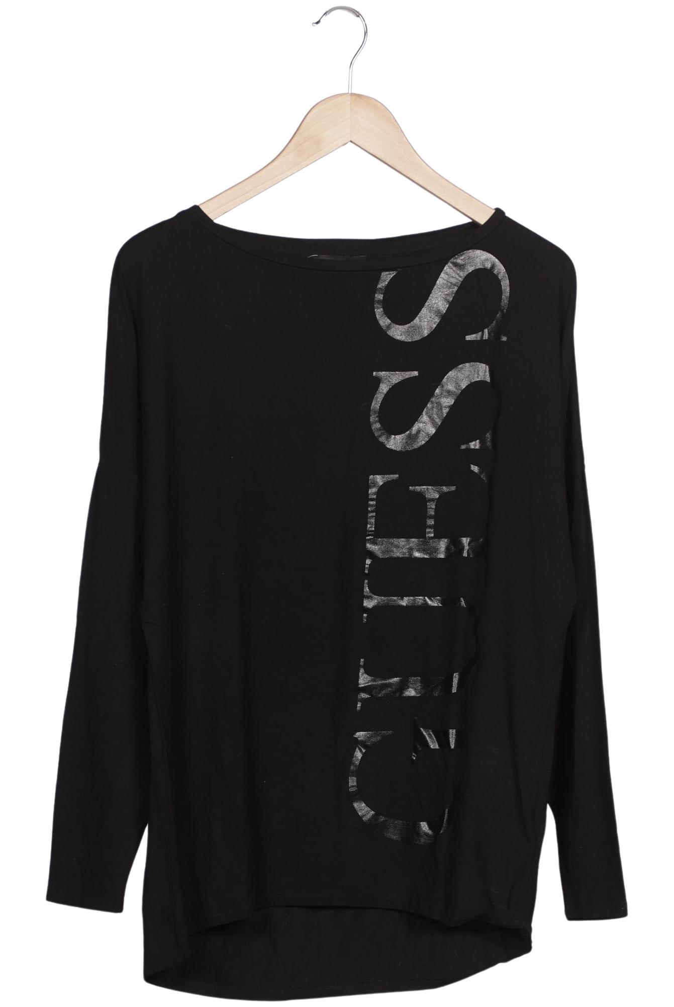 

Guess Damen Langarmshirt, schwarz, Gr. 42