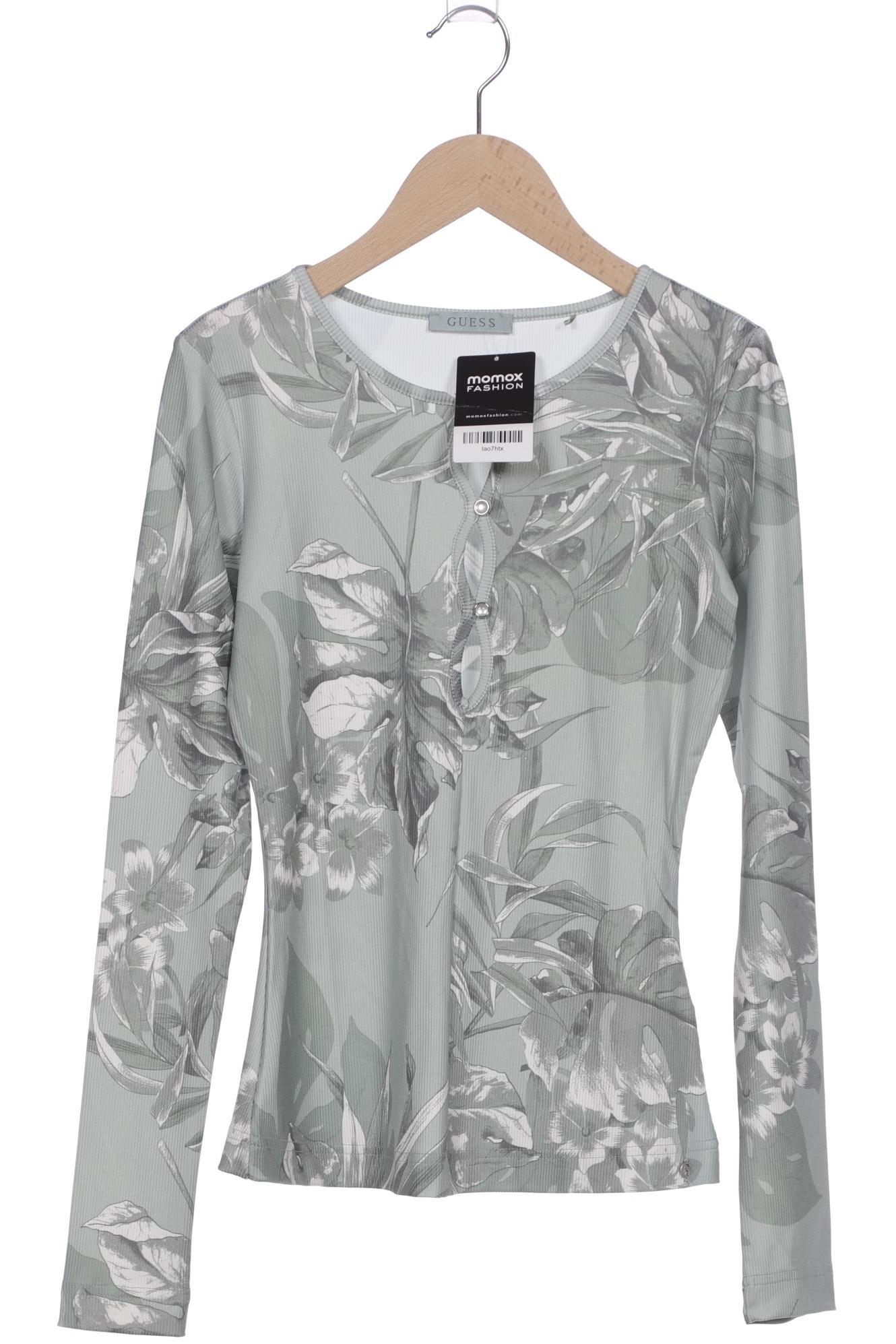 

Guess Damen Langarmshirt, hellgrün, Gr. 34