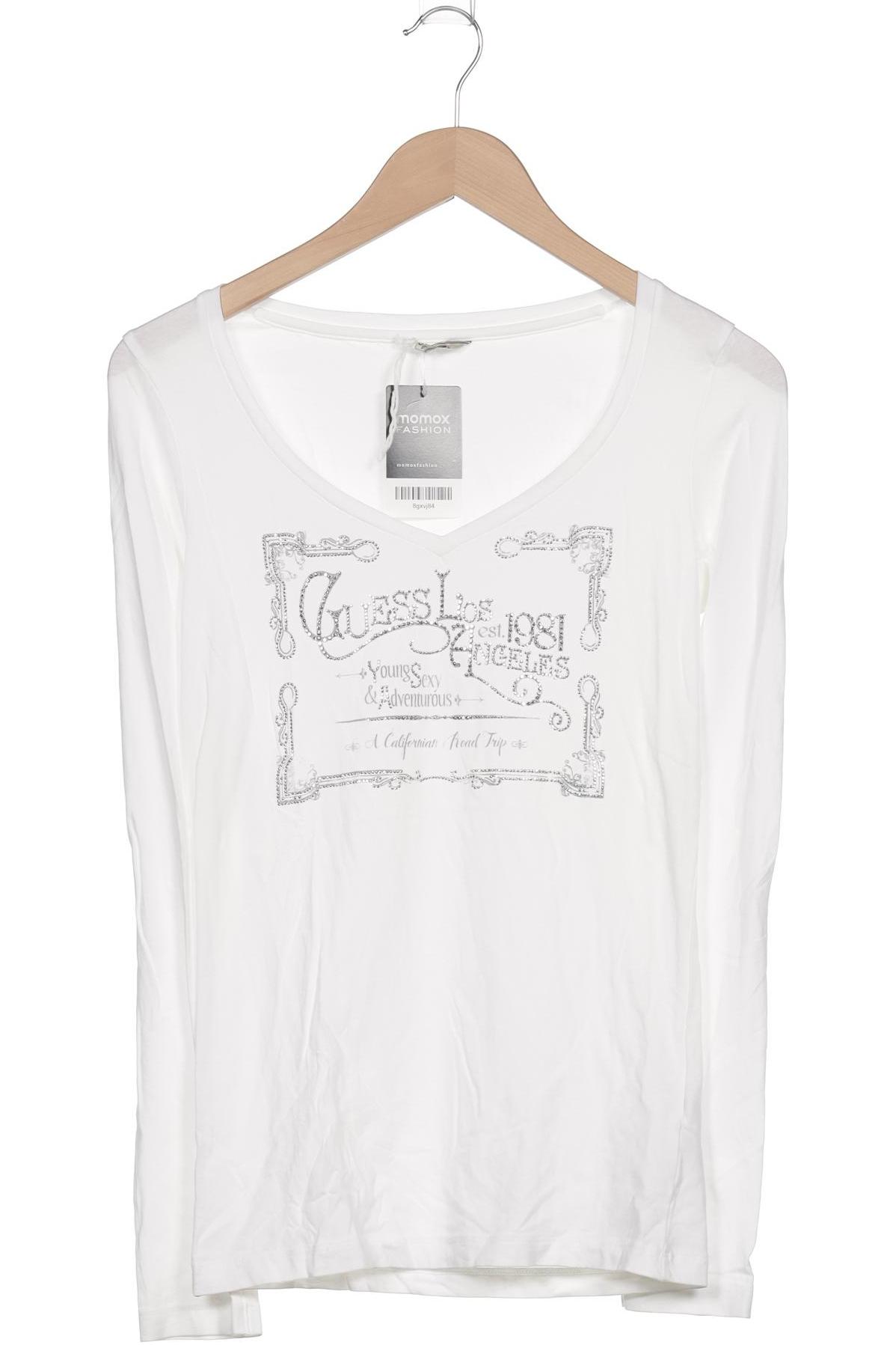 

Guess Damen Langarmshirt, weiß, Gr. 42
