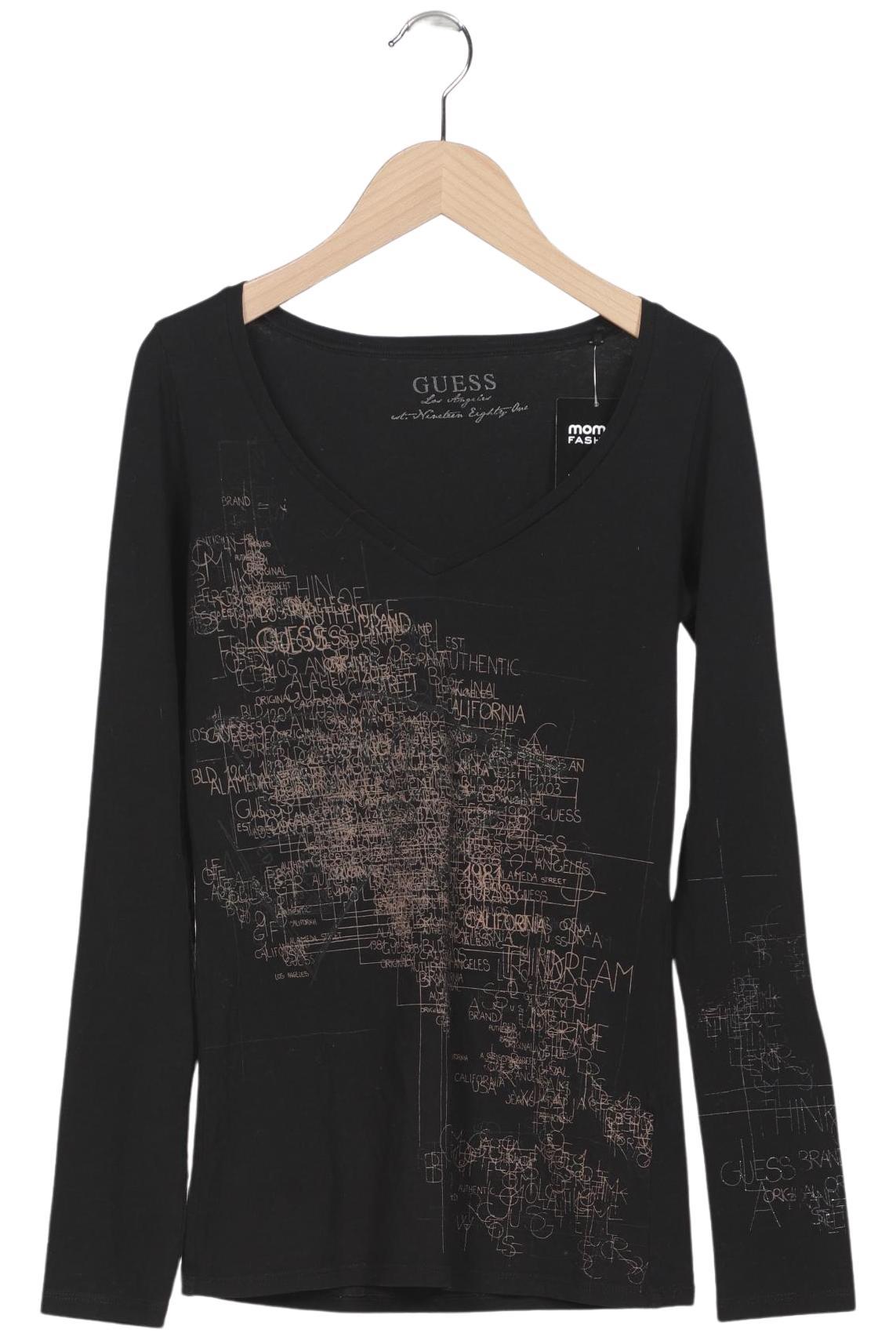 

Guess Damen Langarmshirt, schwarz, Gr. 36