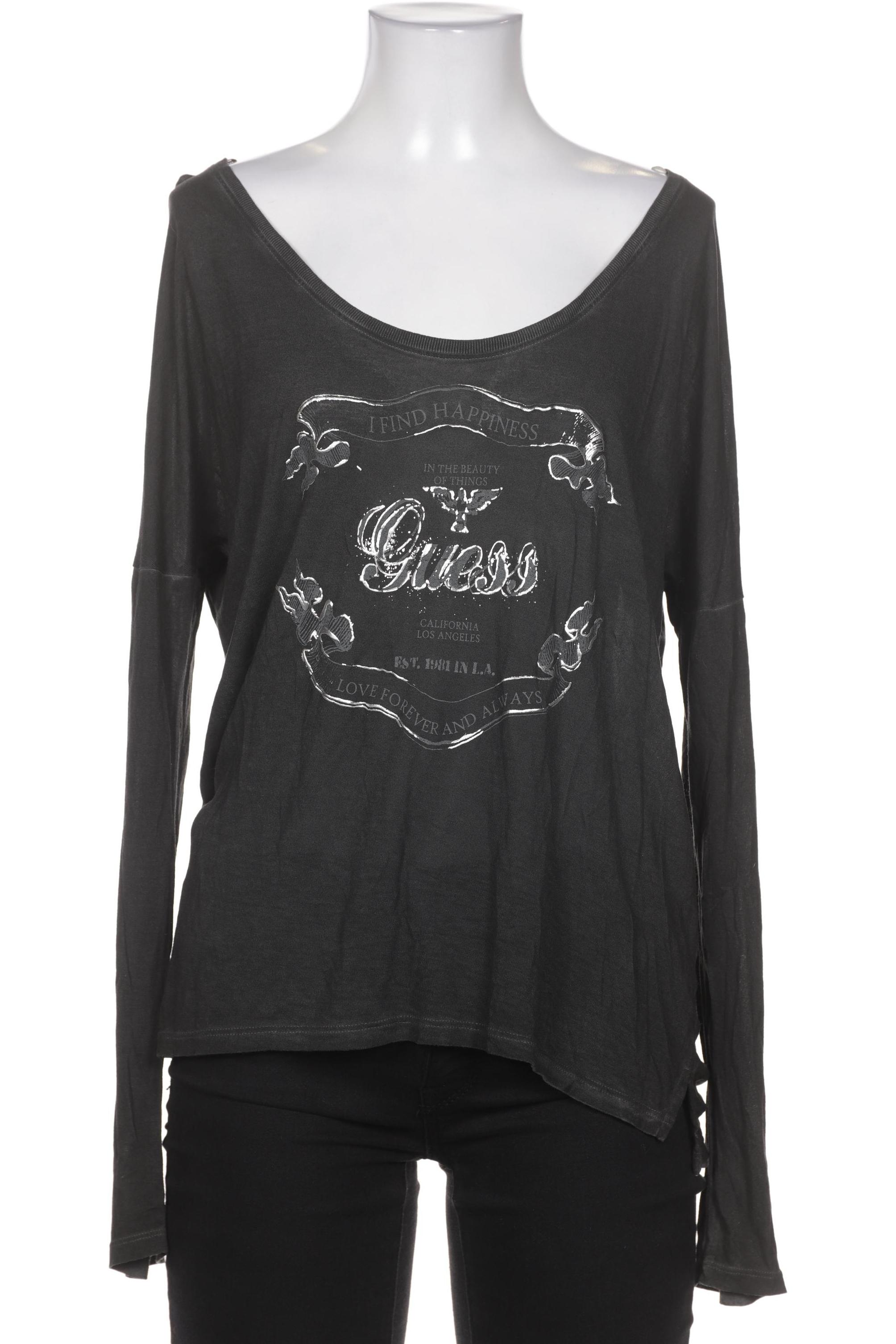 

Guess Damen Langarmshirt, schwarz, Gr. 36